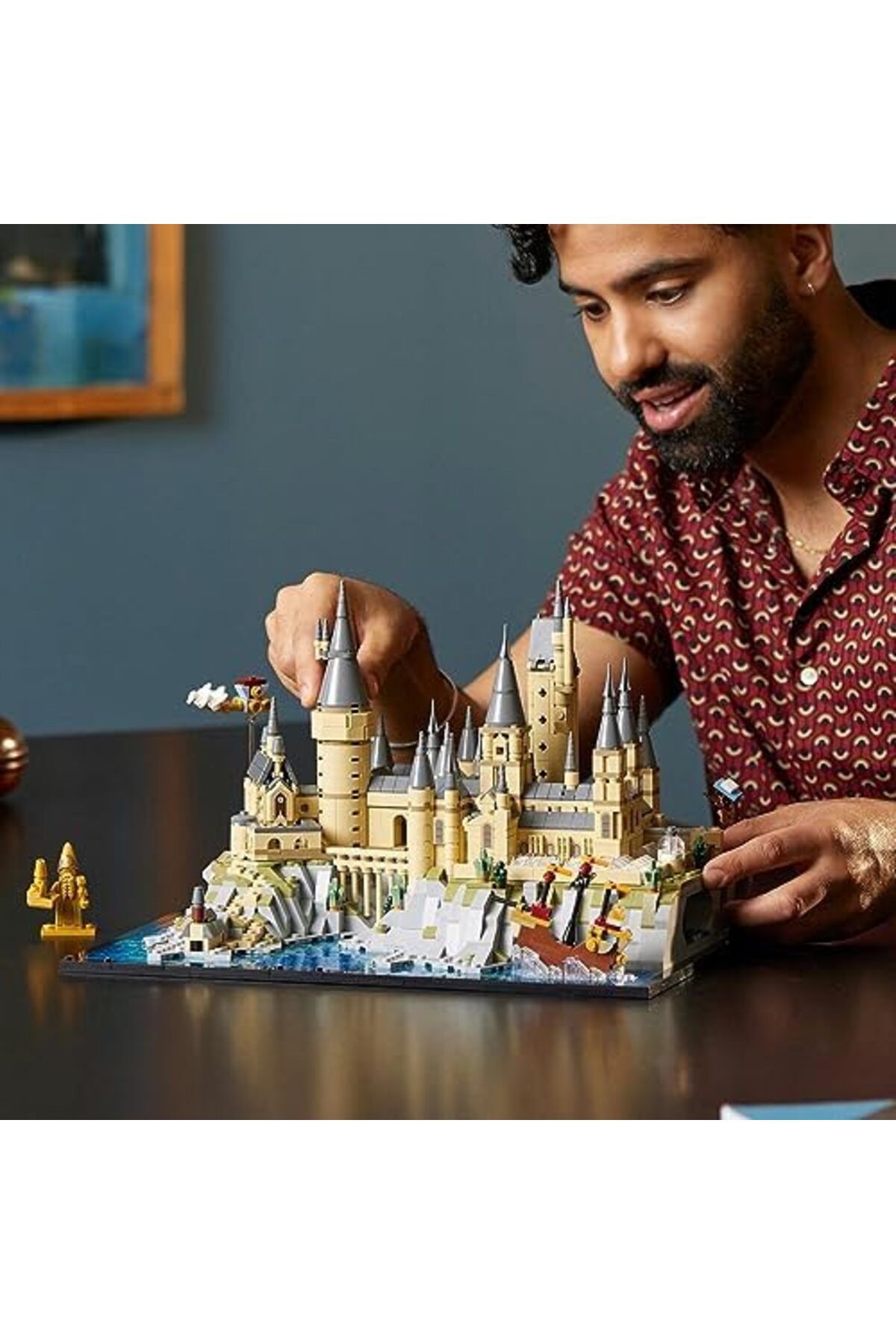 LEGO-Harry Potter Hogwarts Castle and Grounds - Collectible Set for Adults incl. Main & Astronomy To 2