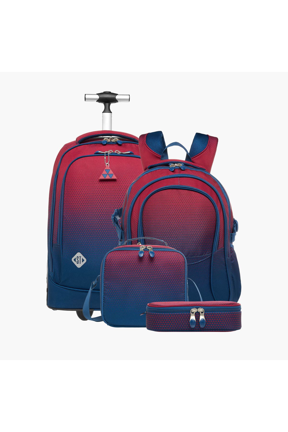 ST Right-St.Right Printed Lunch Bag with Adjustable Strap and Zip Closure 8