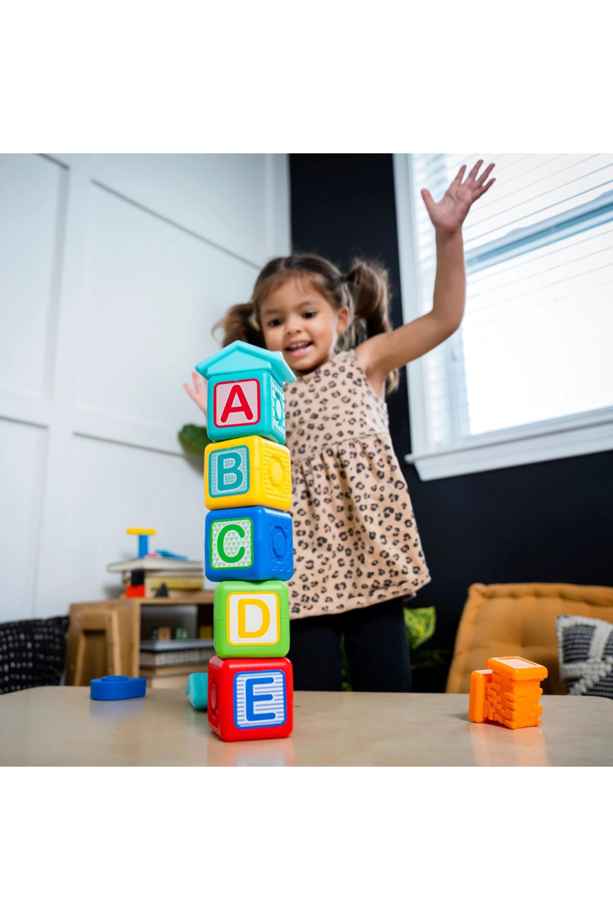 Baby Einstein-- Magnetic Activity Blocks, "Bridge & Learn" 15 Pieces 4