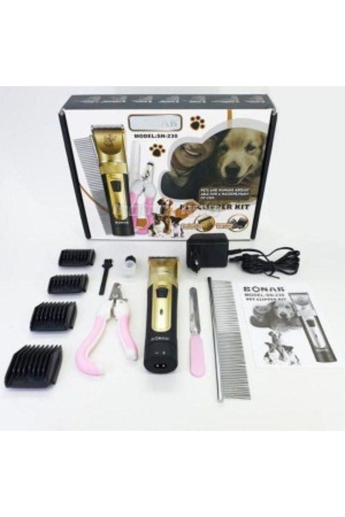 Blusmart-Aparat De Tuns Animale De Companie, Silentios, Reincarcabil, Cu Accesorii Incluse 3