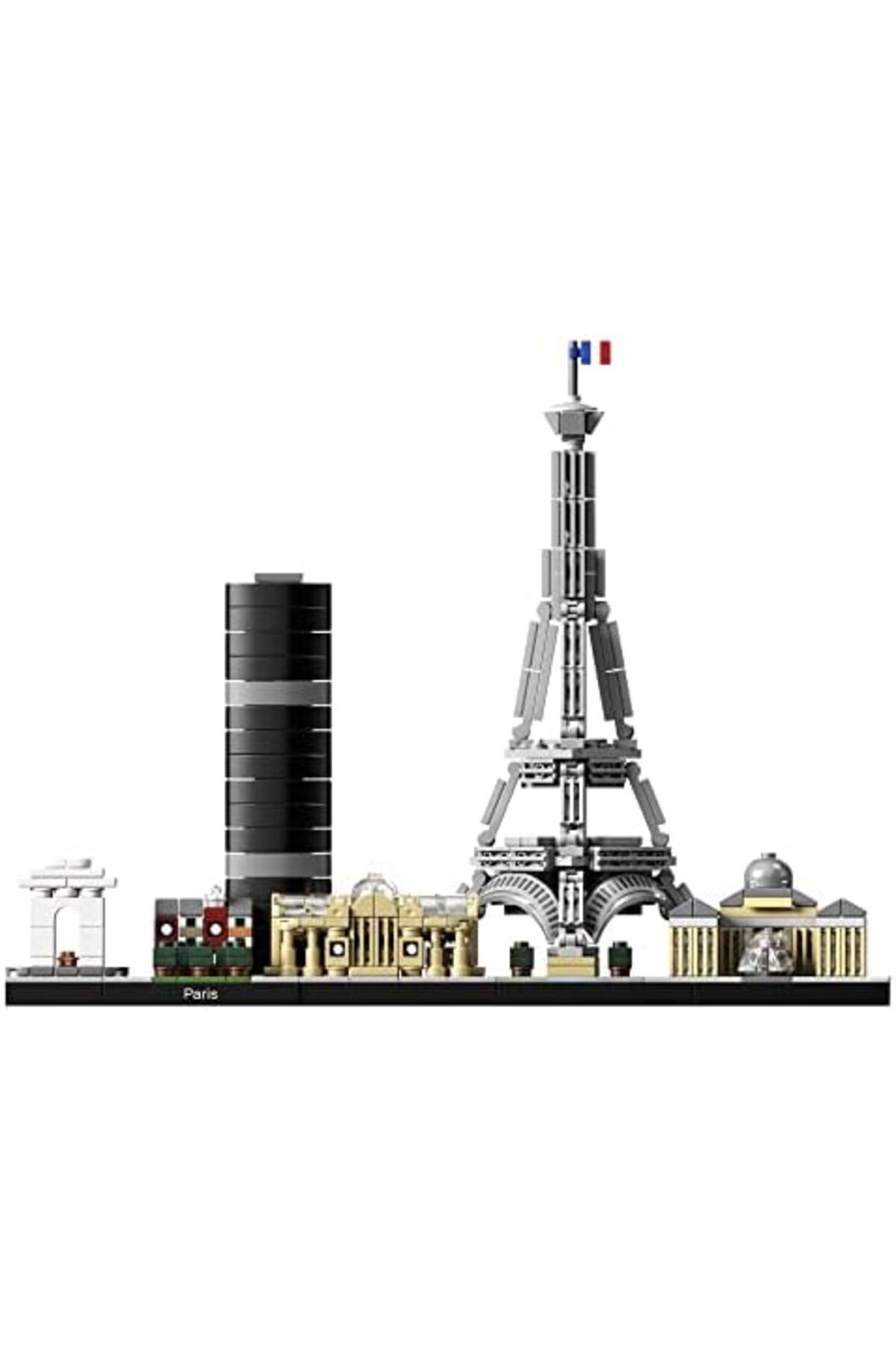 LEGO-21044 Architecture Paris Model Building Set for Adults with Eiffel Tower and The Louvre Model, 5