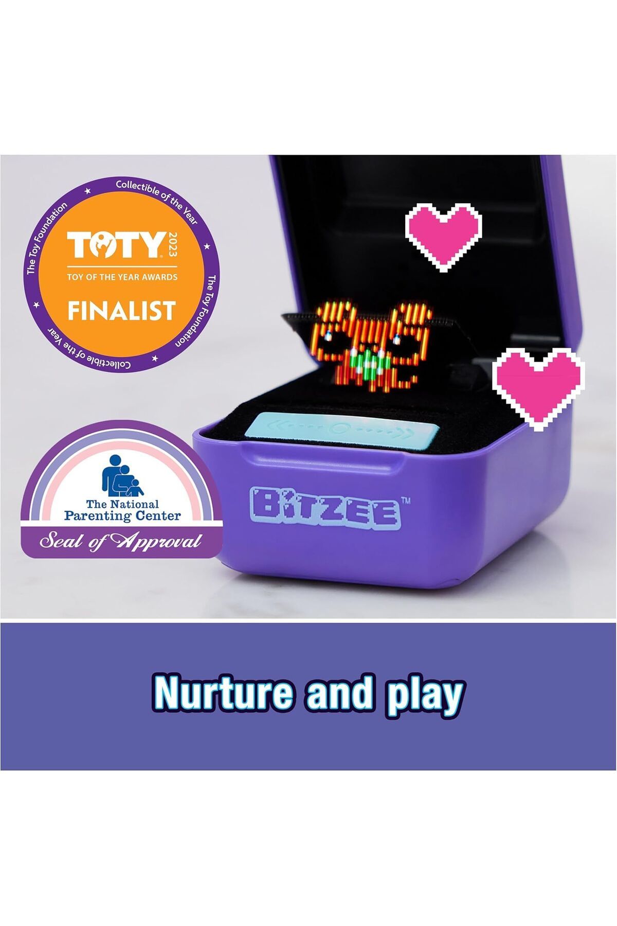 Generic-Bitzee, Interactive Toy Digital Pet with 15 Animals Inside, Virtual Electronic Pets React to Touch 7
