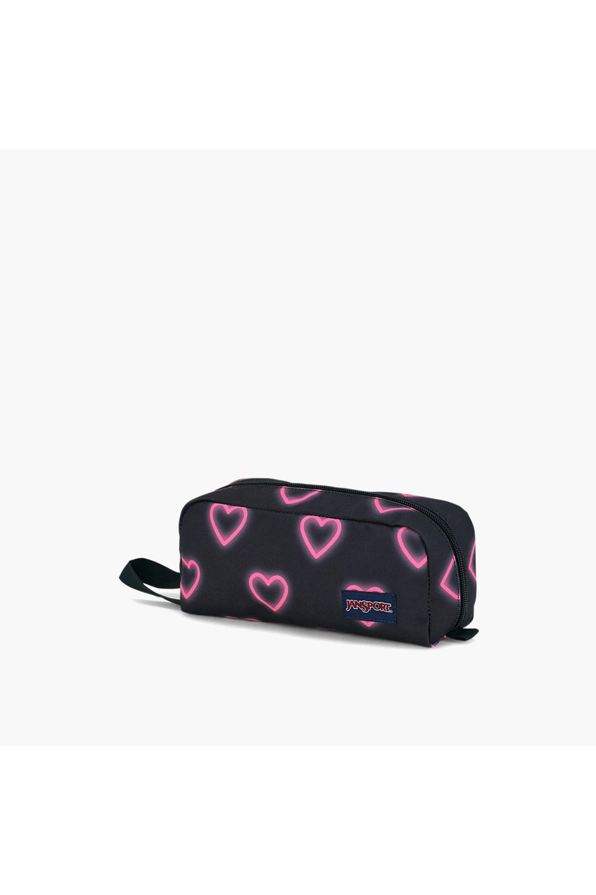 Jansport-Heart Print Pencil Pouch with Zip Closure 5