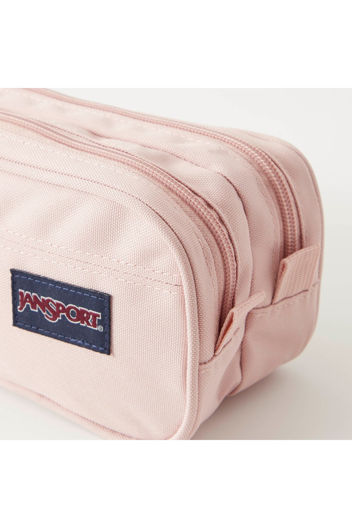 Jansport-Solid Double Compartment Pouch with Zip Closure - Lifetime Warranty 3