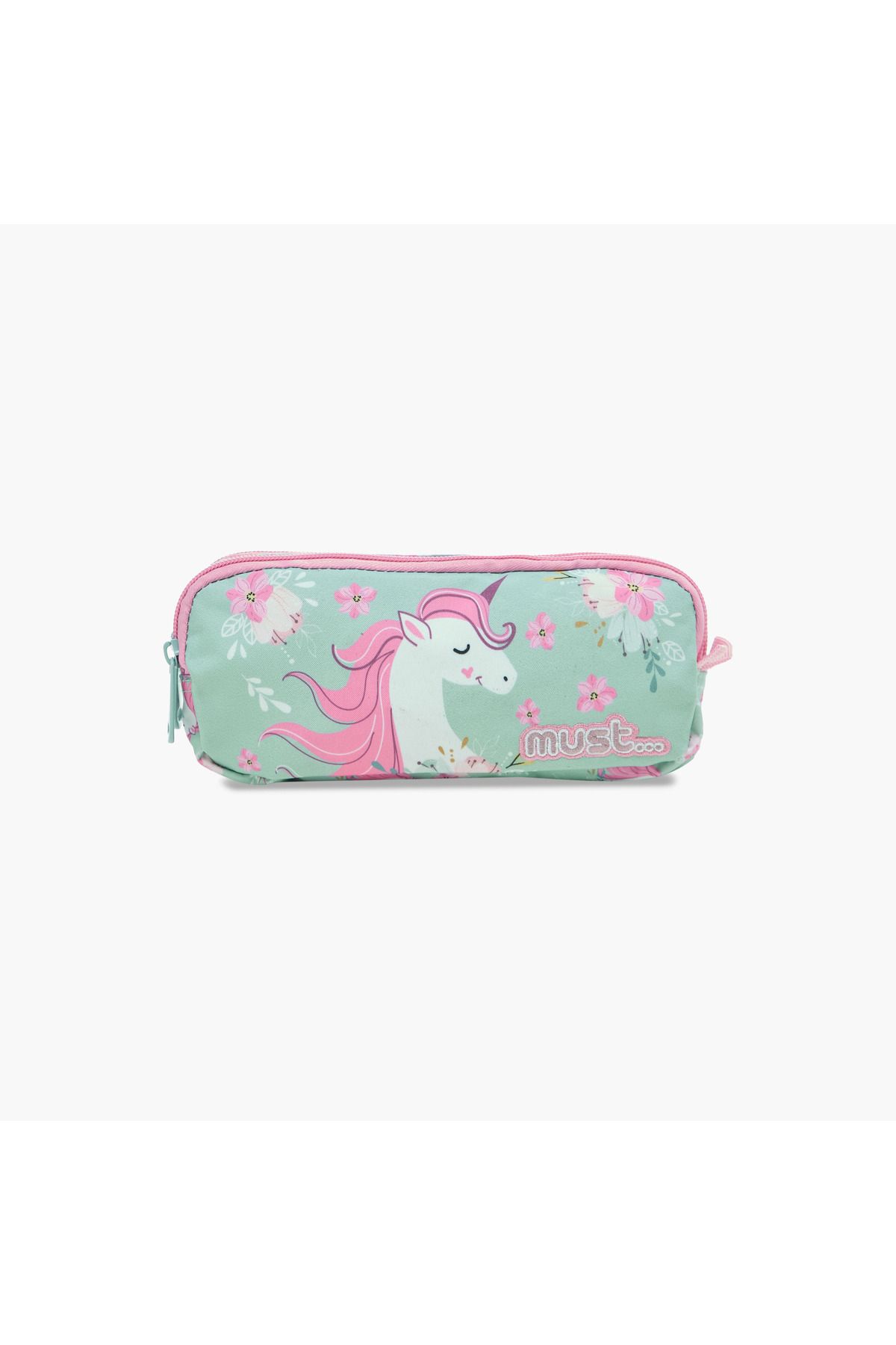 MUST-Unicorn Print Pencil Pouch with Zip Closure 1