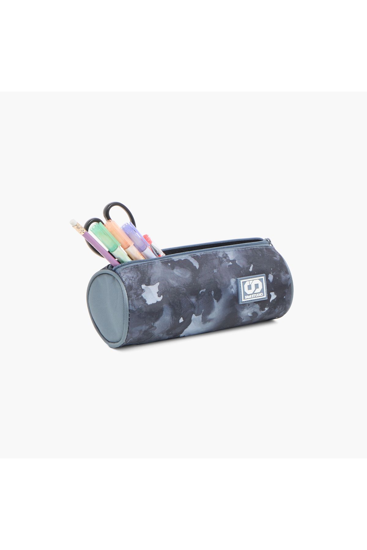 Sami Studio-Camouflage Print Pencil Pouch with Zip Closure 8