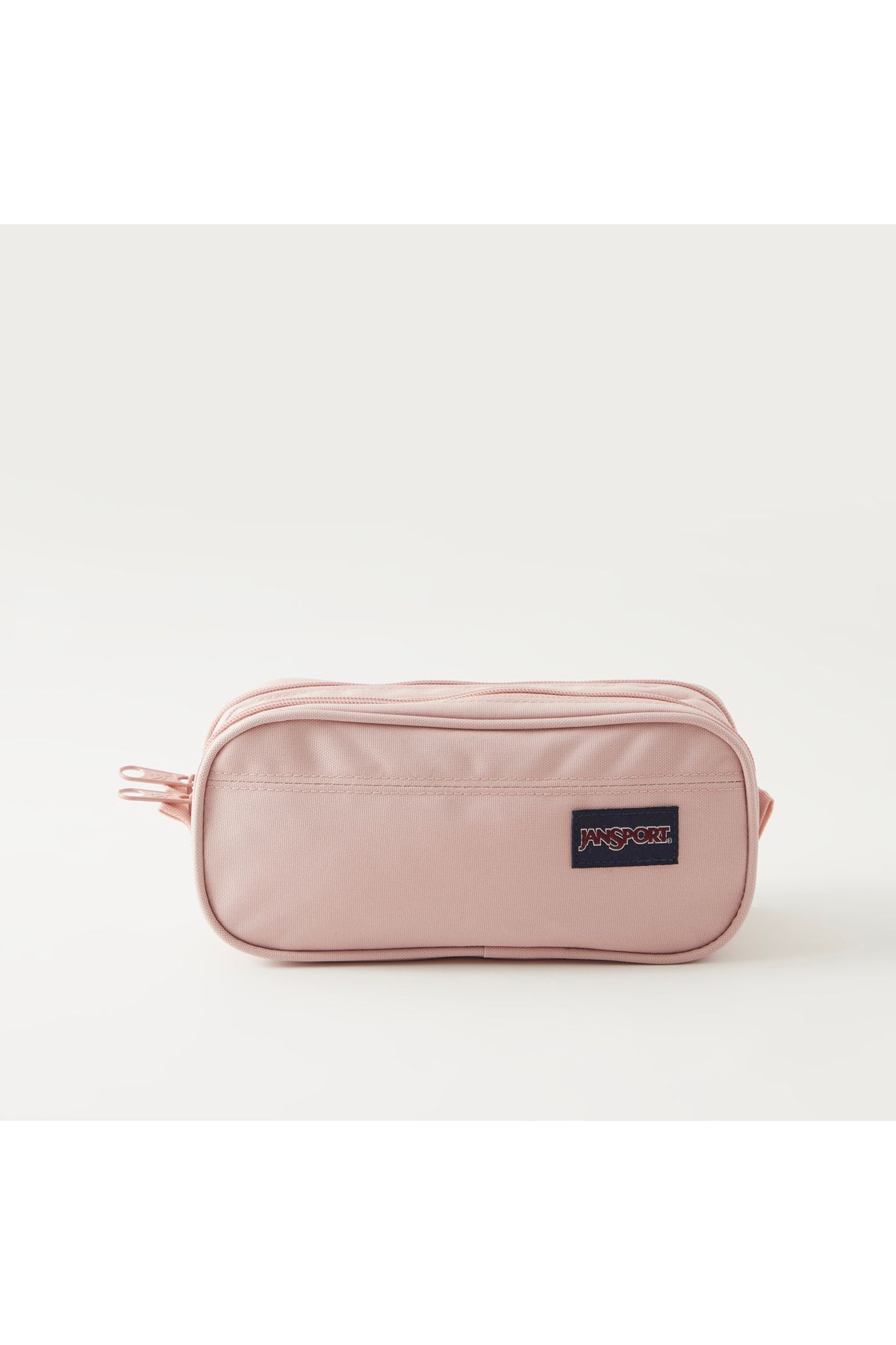 Jansport-Solid Double Compartment Pouch with Zip Closure - Lifetime Warranty 1