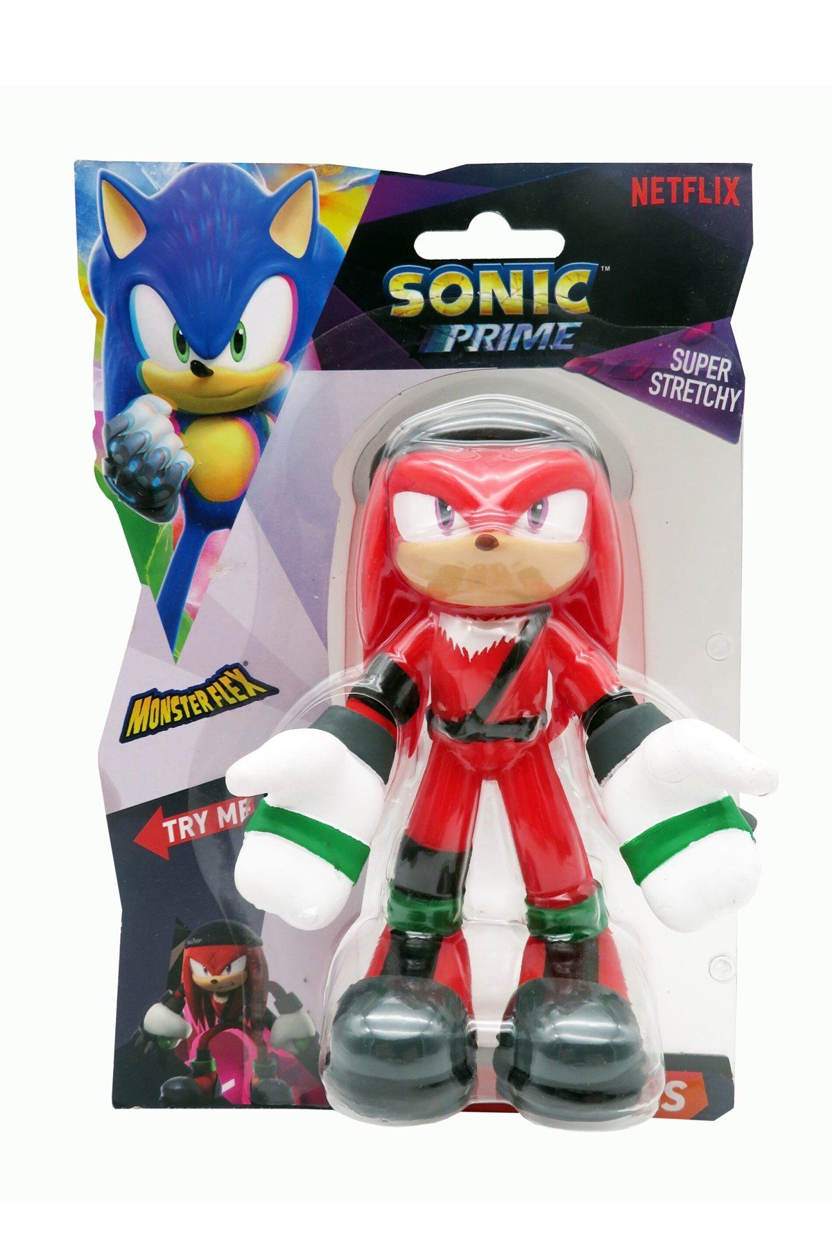PopŞeker-Super Flexible 14cm. Sonic Prime Figure Is Waiting for You! Ger and Bend 8