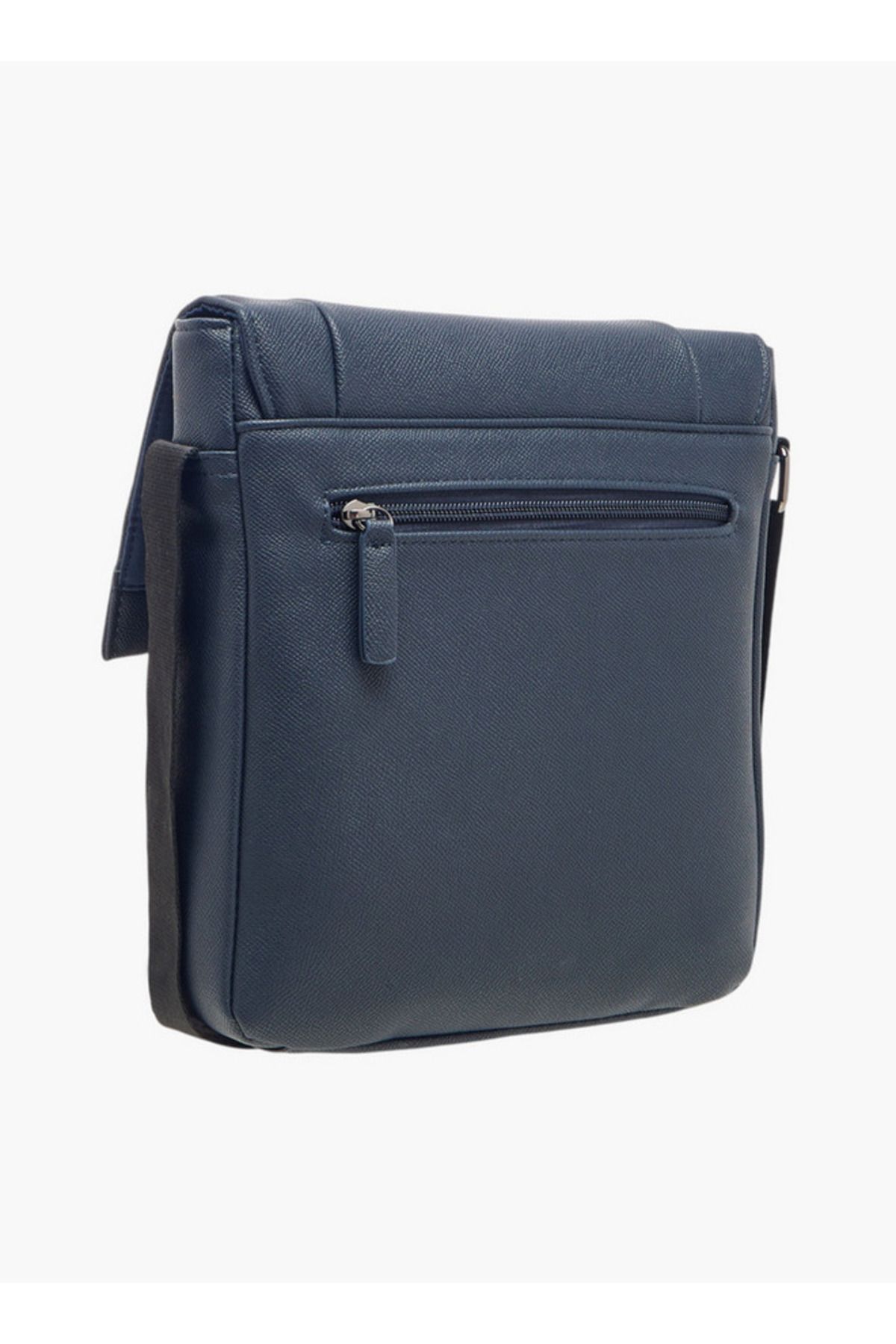 LBL by Shoexpress-Textured Crossbody Bag with Adjustable Strap 3