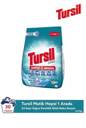Tursil Matik Hepsi 1 Arada 4,5 kg Toz Çamaşır Deterjanı 30 Yıkama Yoğun Ferahlık