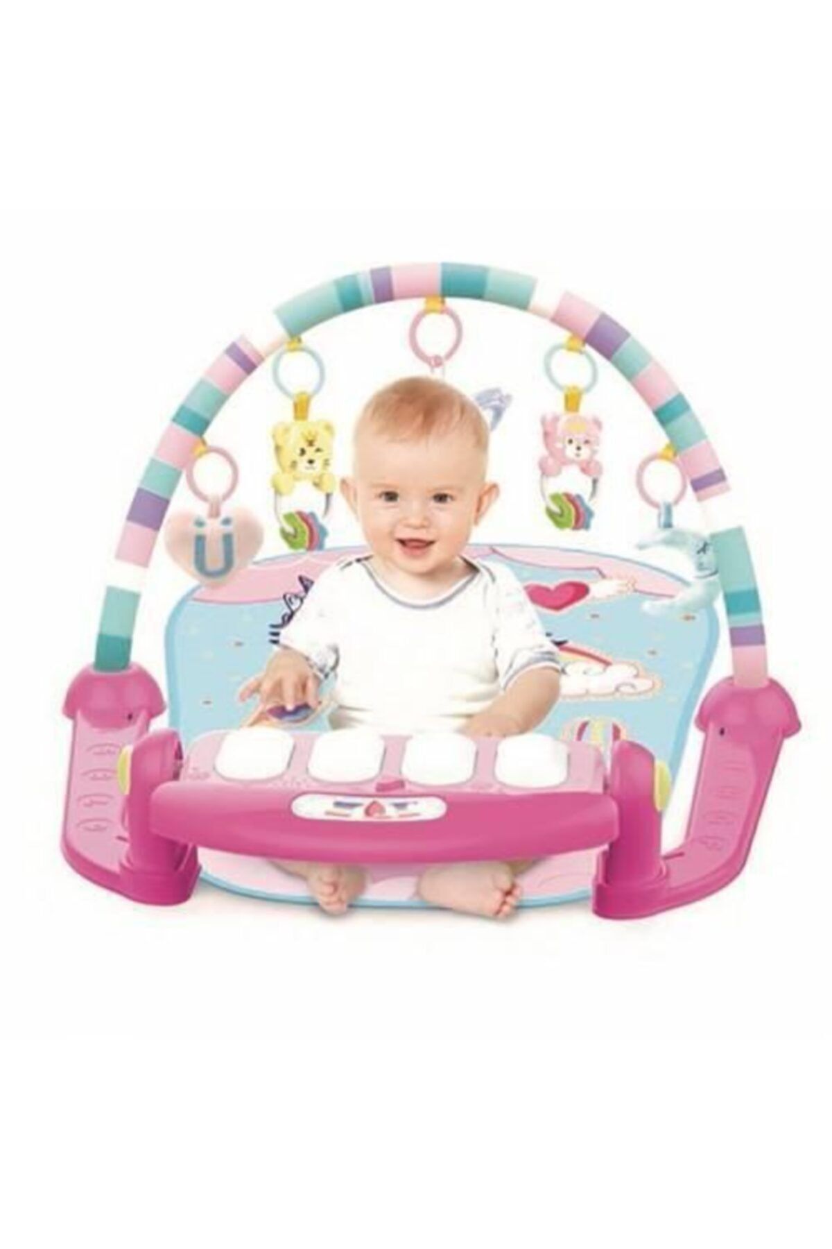 BABYCİM Piyanolu Unicorn Oyun Halısı