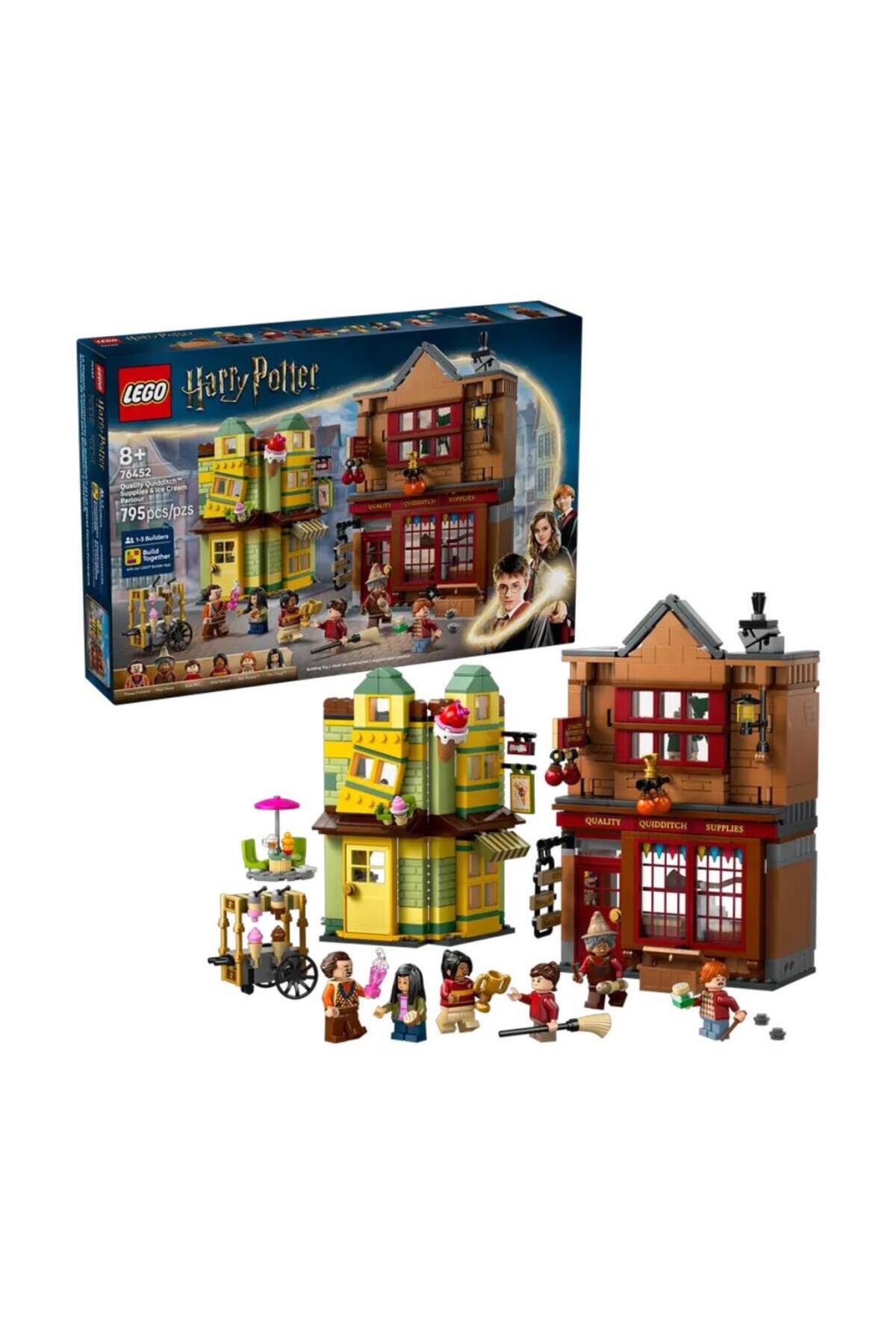 نسی‌ورلد ۷۶۴۵۲ - لوازم کوئیدیتچ و سالن بستنی ۷۹۵ قطعه + ۸ سال