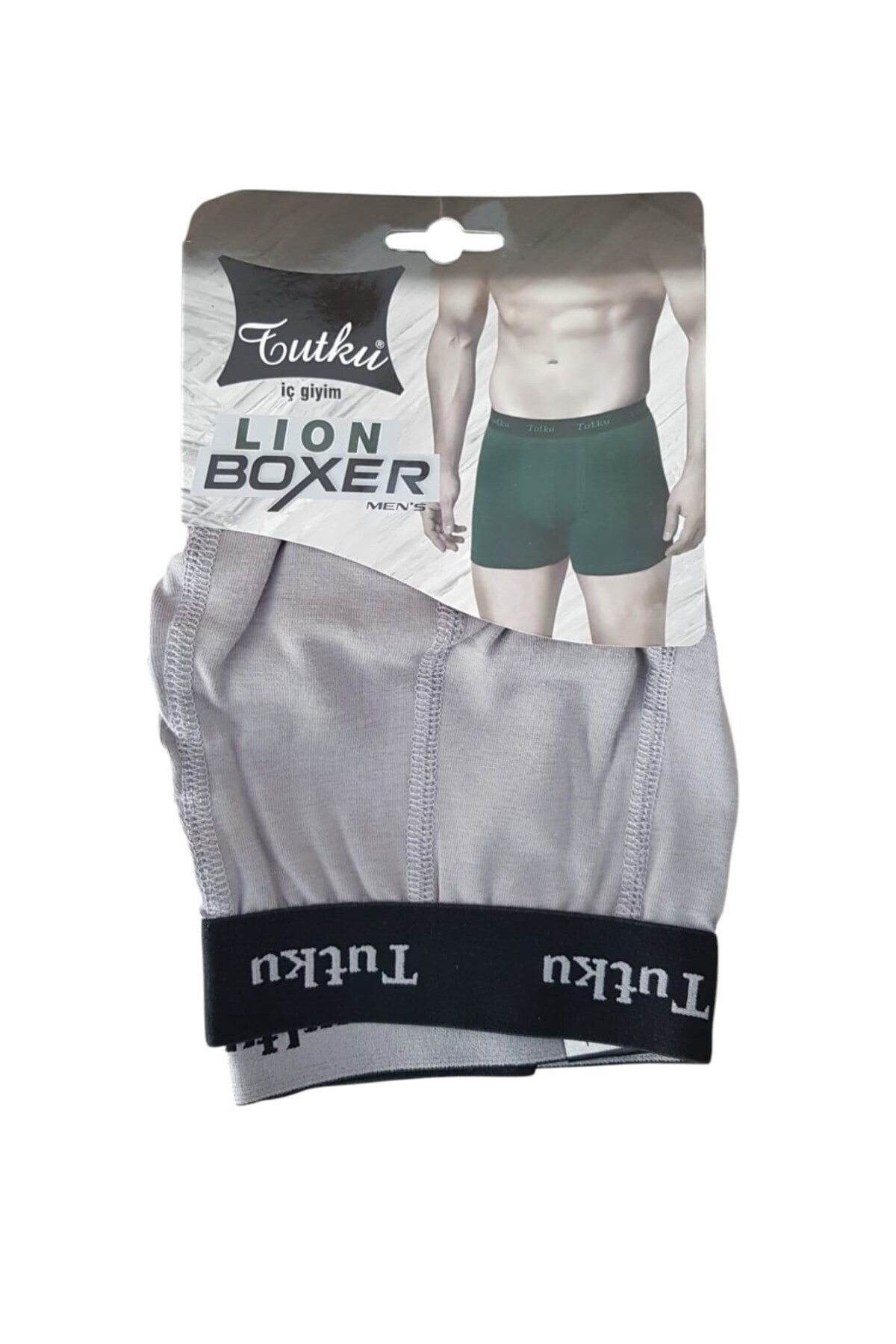 Tutku Erkek LION Spor Boxer 6'lı 0123 Kombin görsel 2