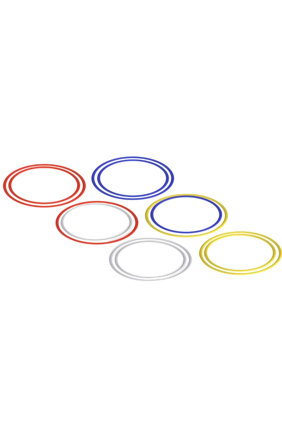 Kodispa-23 cm Perforated Circle Bowl and Stick Training Set 4