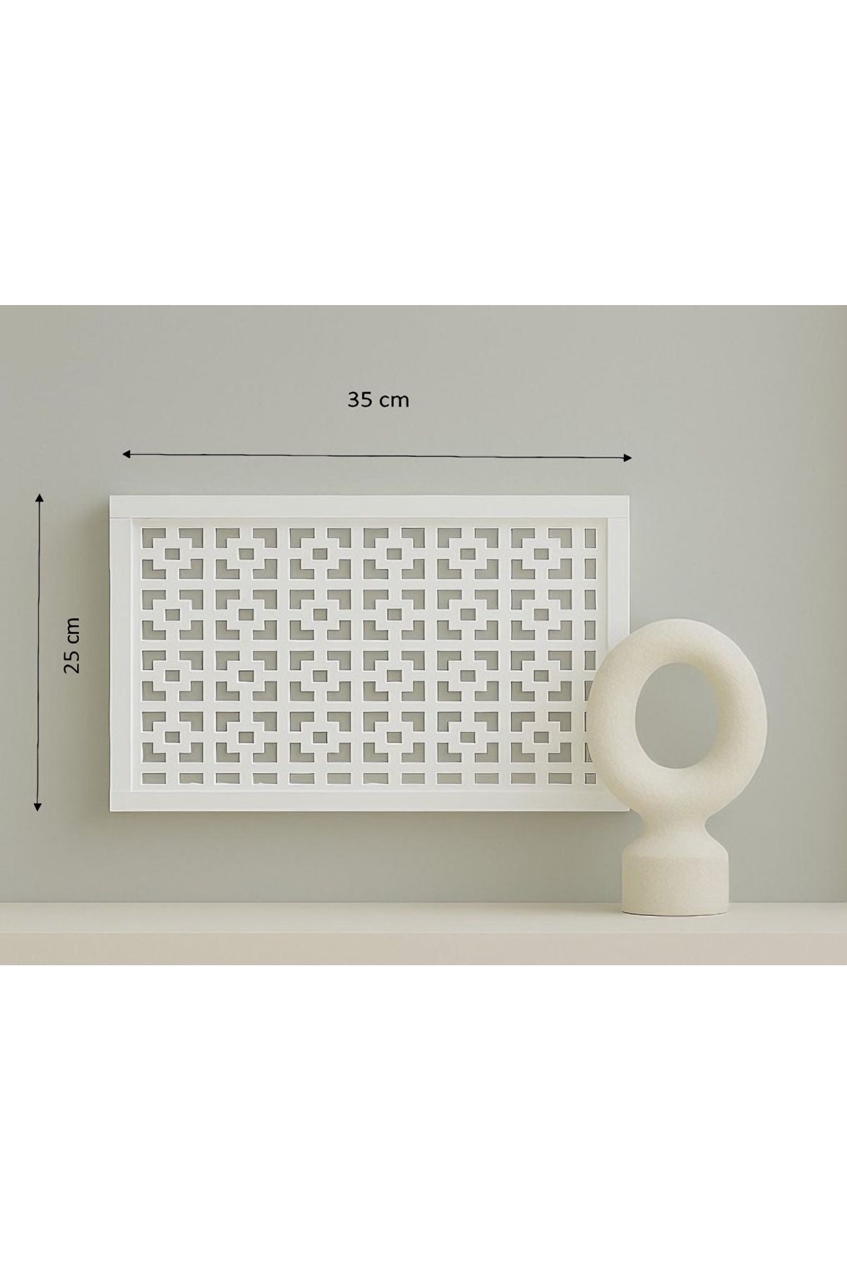 EMİZEY-Decorative Box Fuse and Modem-Wifi Storage Box 25X35 cm Depth 11 cm 2