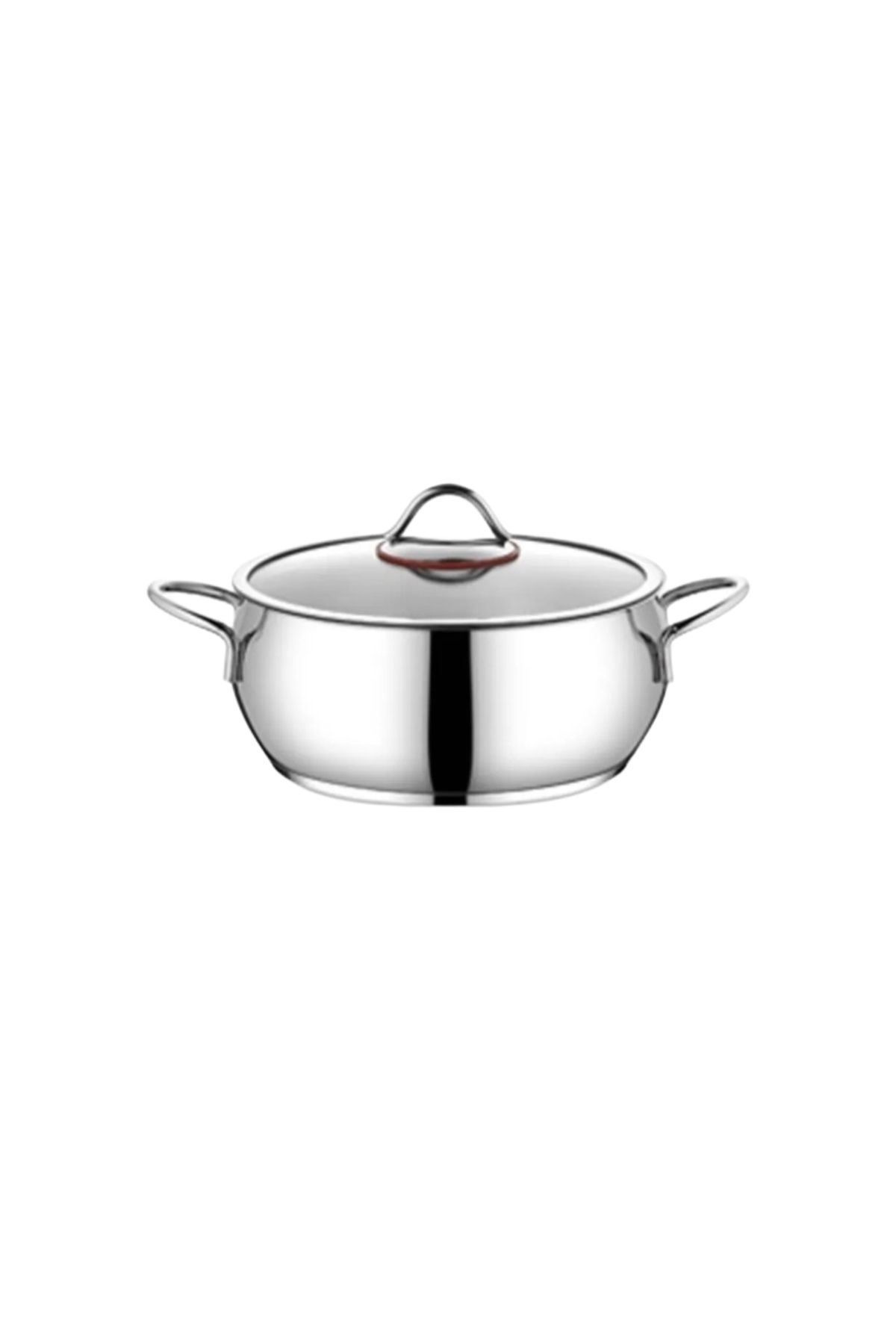 Gülümseten Avm-8 Piece Steel Cookware Set – with Lids, Induction Cooktop Compatible, 4 Different Sizes – 3, 2.2, 2.7, 4 Liters 4