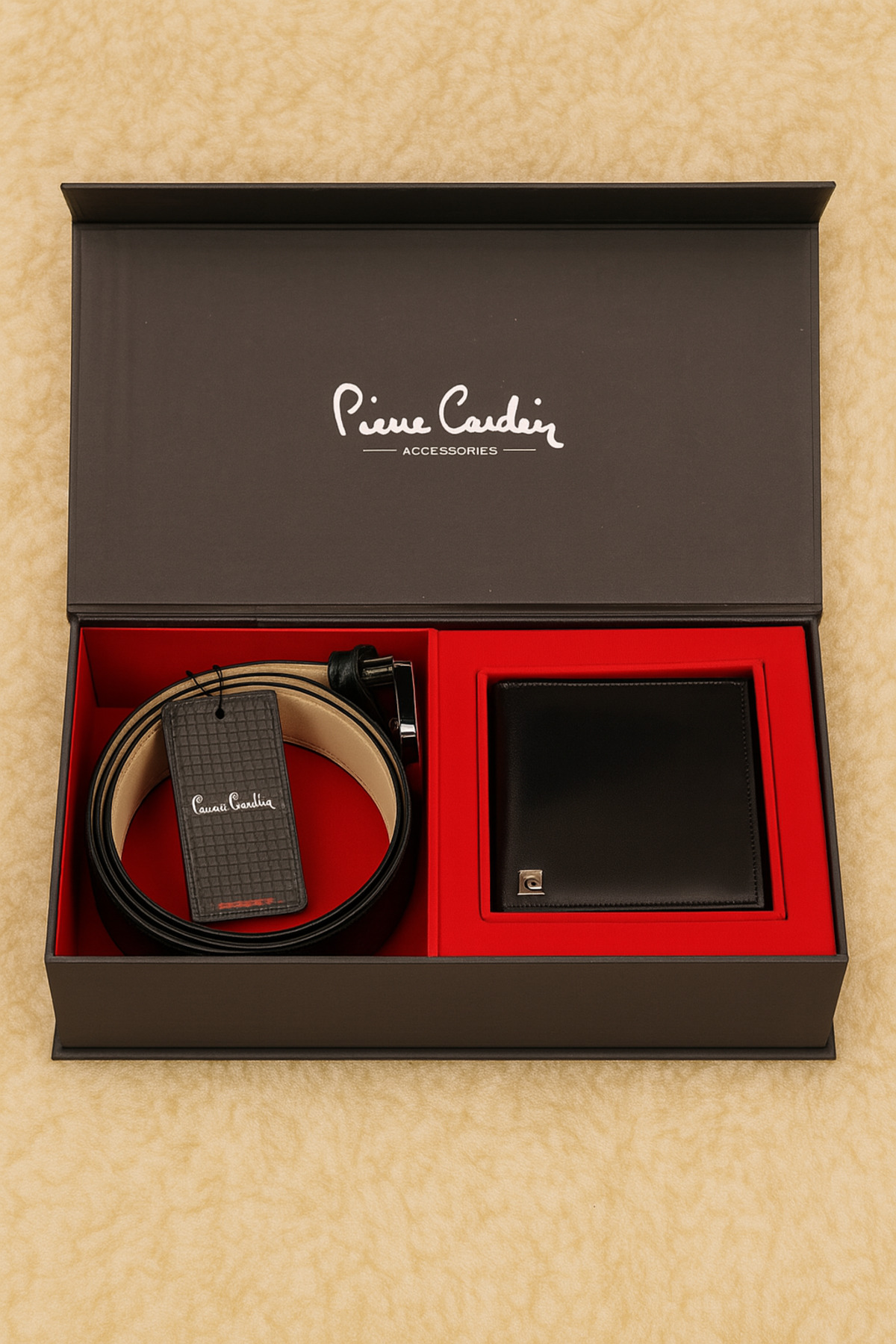 ست پیژامه و لباس خواب مردانه راسته فاق نرمال آستین کوتاه | پیر کاردین Pierre Cardin L1.PC.CEY.10 - تصویر 4