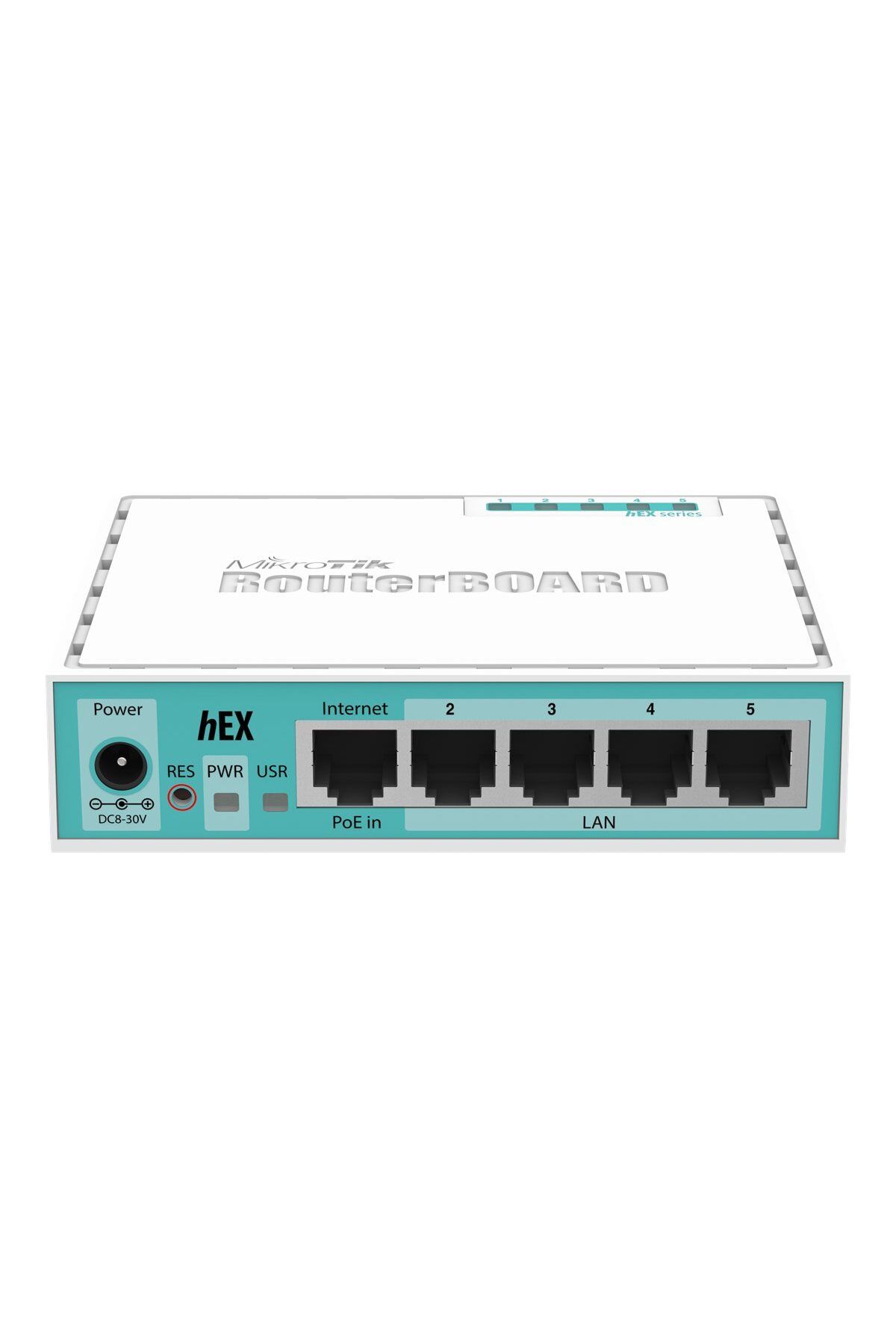 MIKROTIK-RouterBOARD hEX RB750Gr3 - router - desktop | 4-portowy switch 4