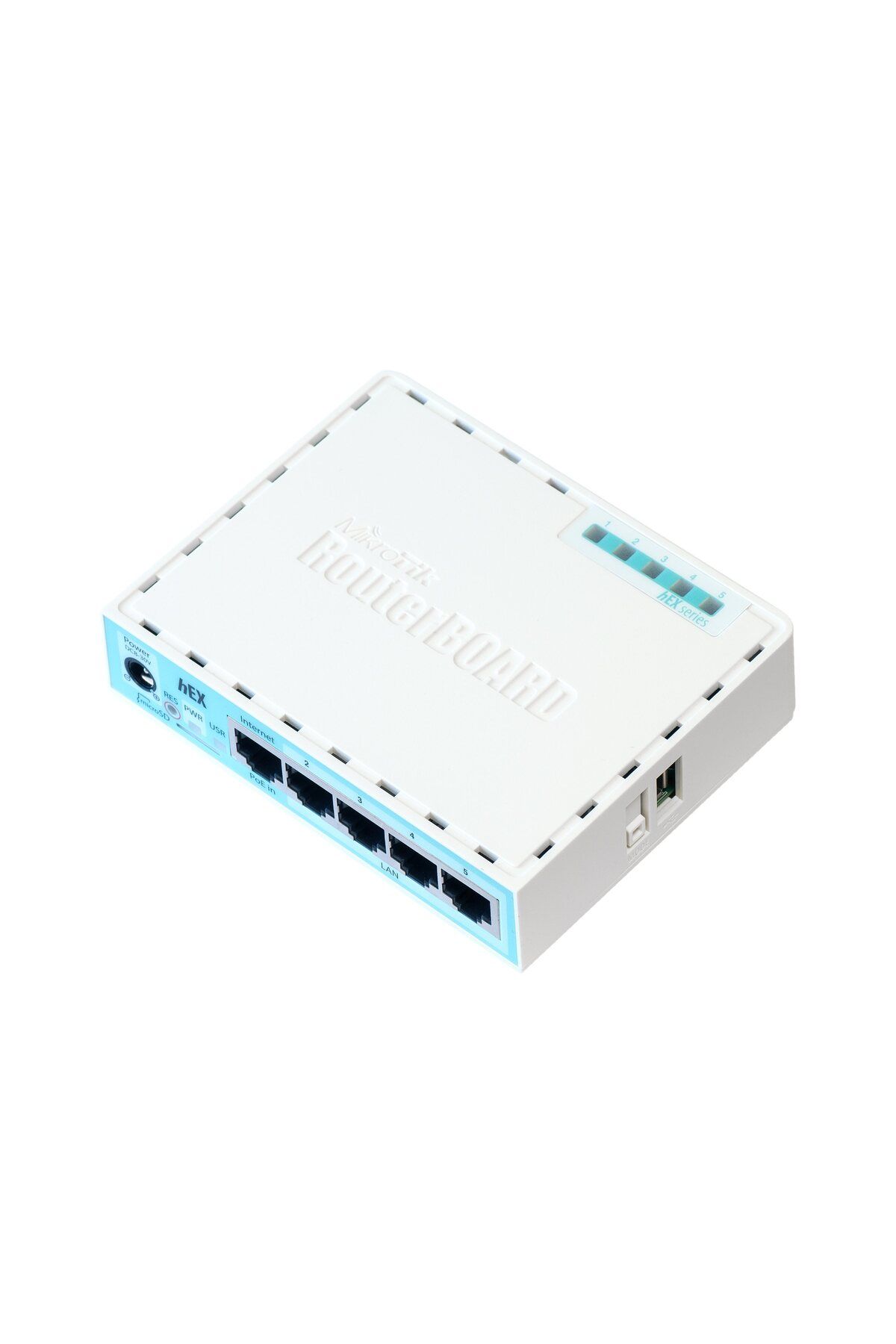 MIKROTIK-RouterBOARD hEX RB750Gr3 - router - desktop | 4-portowy switch 3