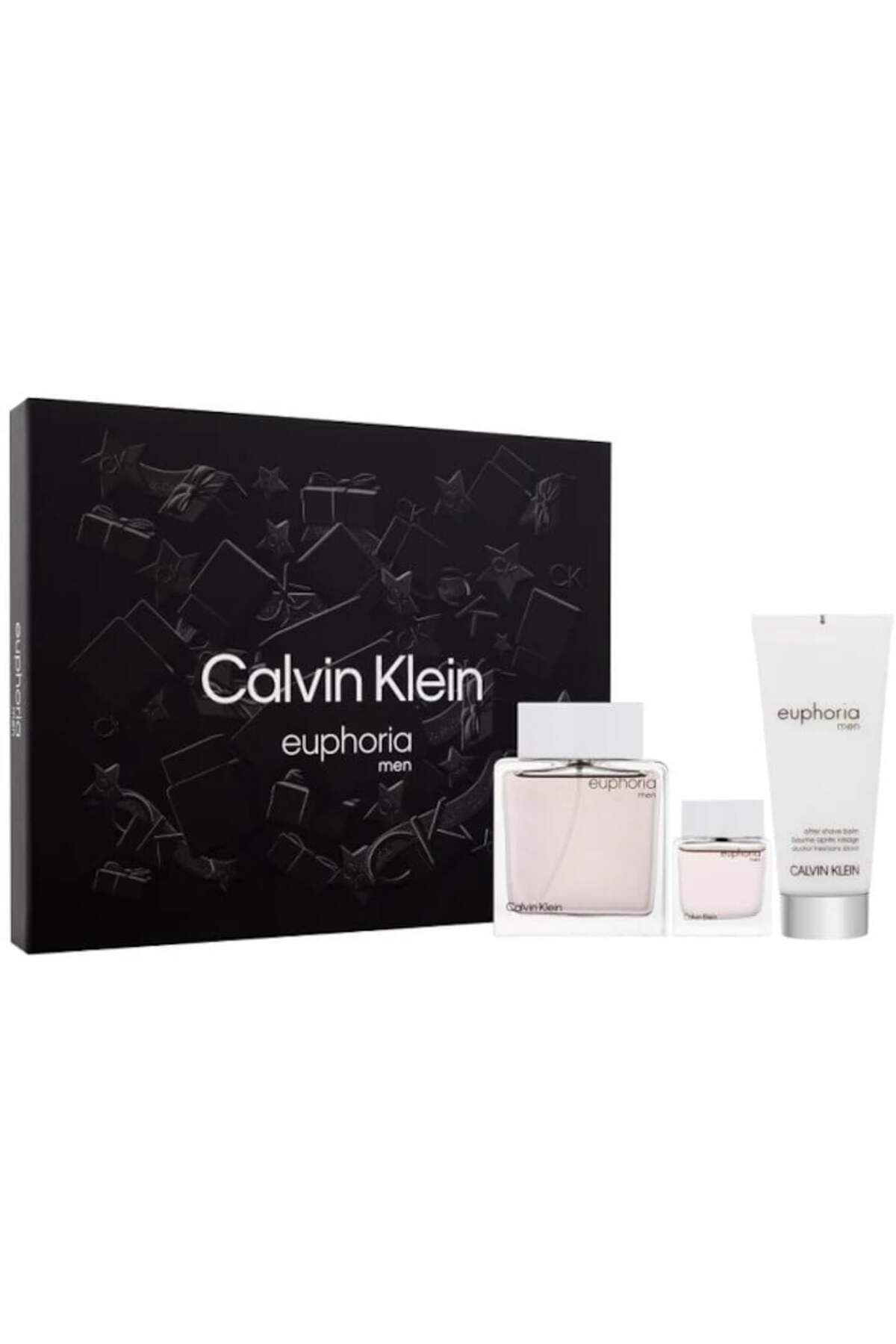 Calvin Klein-Set Calvin Klein Euphoria Men – EDT 100ml + EDT de călătorie 15ml + Balsam după ras 100ml, Cadou pentru el 2