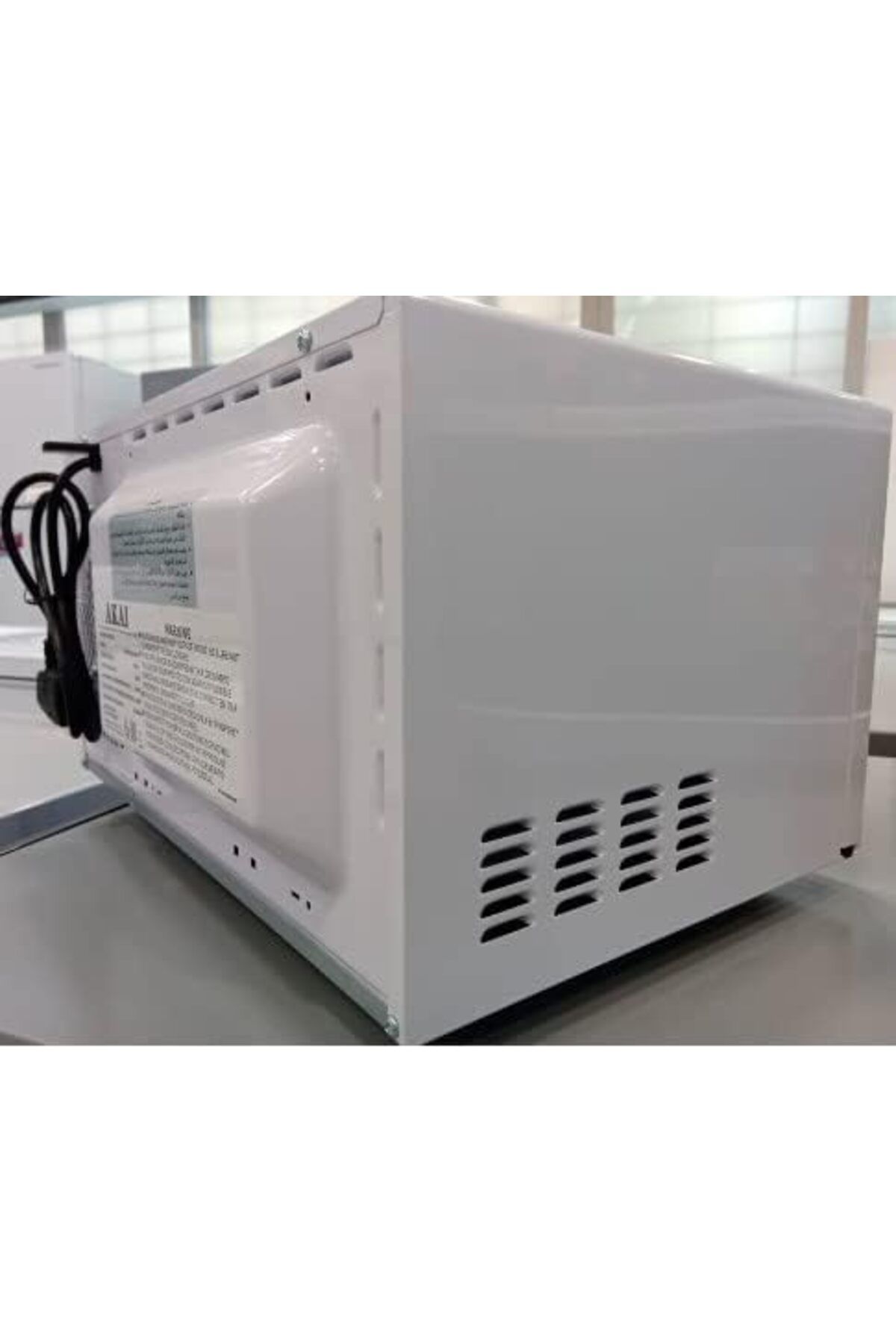 AKAI-| 23 Liters Microwave | 5 Microwave Digital Control | 8 Auto Menus | Input 1250 W | Output 800W 4