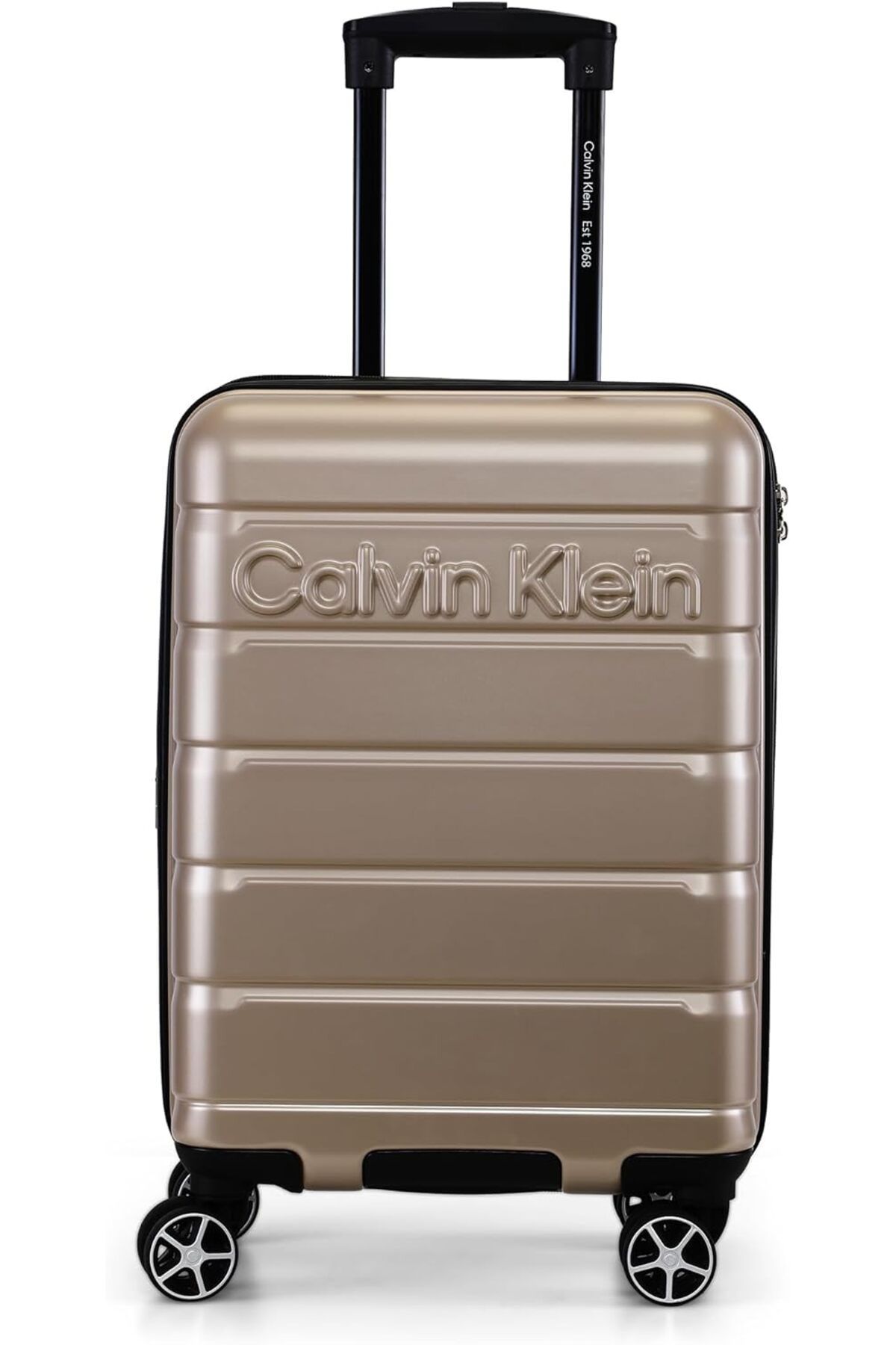 Calvin Klein-Ridge Line Hardside Spinner Luggage On Wheels, Ultra Lightweight ABS, 4 Double Wheels with TSA Lock 1