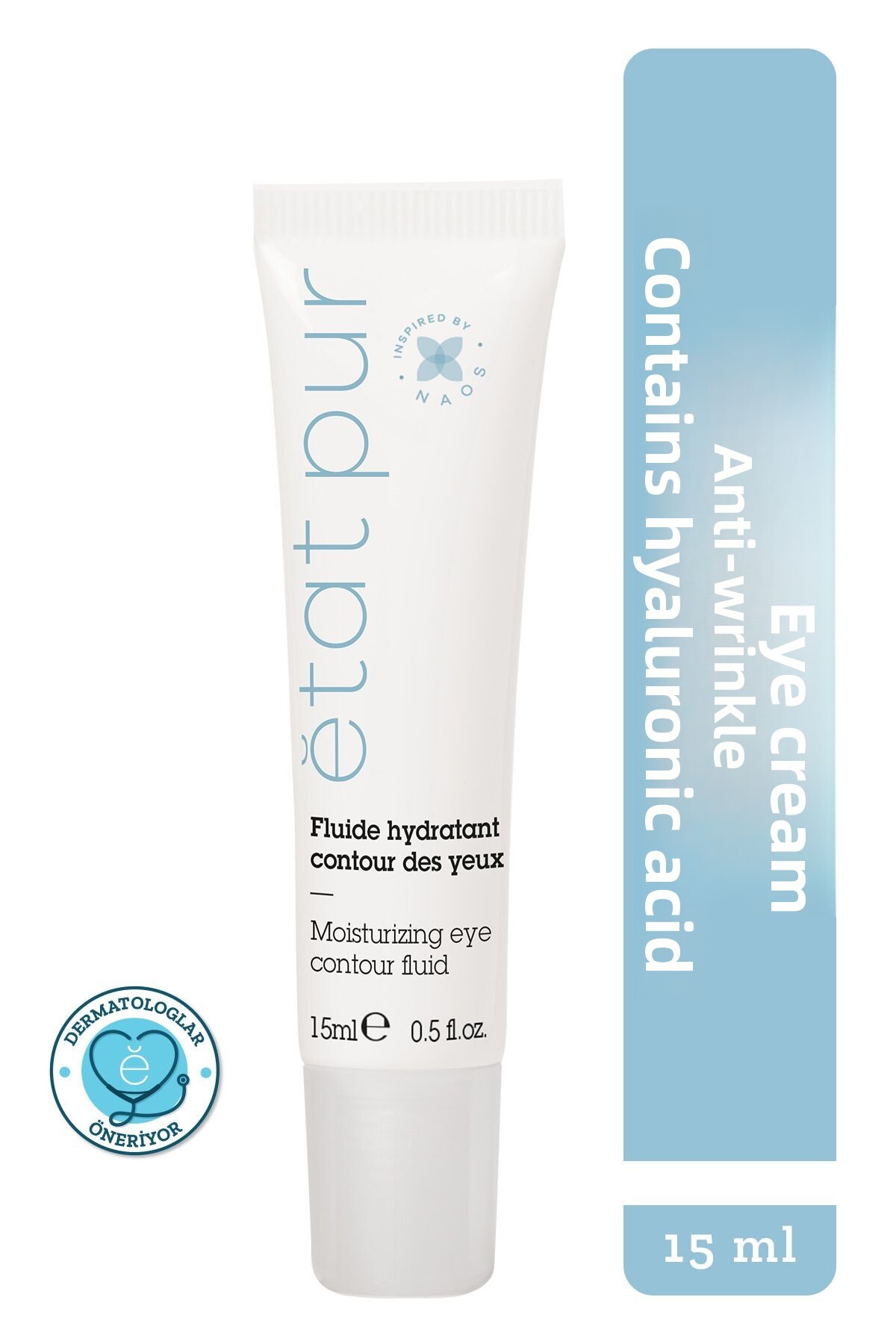 ETAT PUR Moisturizing Eye Contour Fluid – Feuchtigkeitsspendende Augencreme, 15 Ml – Für Empfindliche Augenpartien