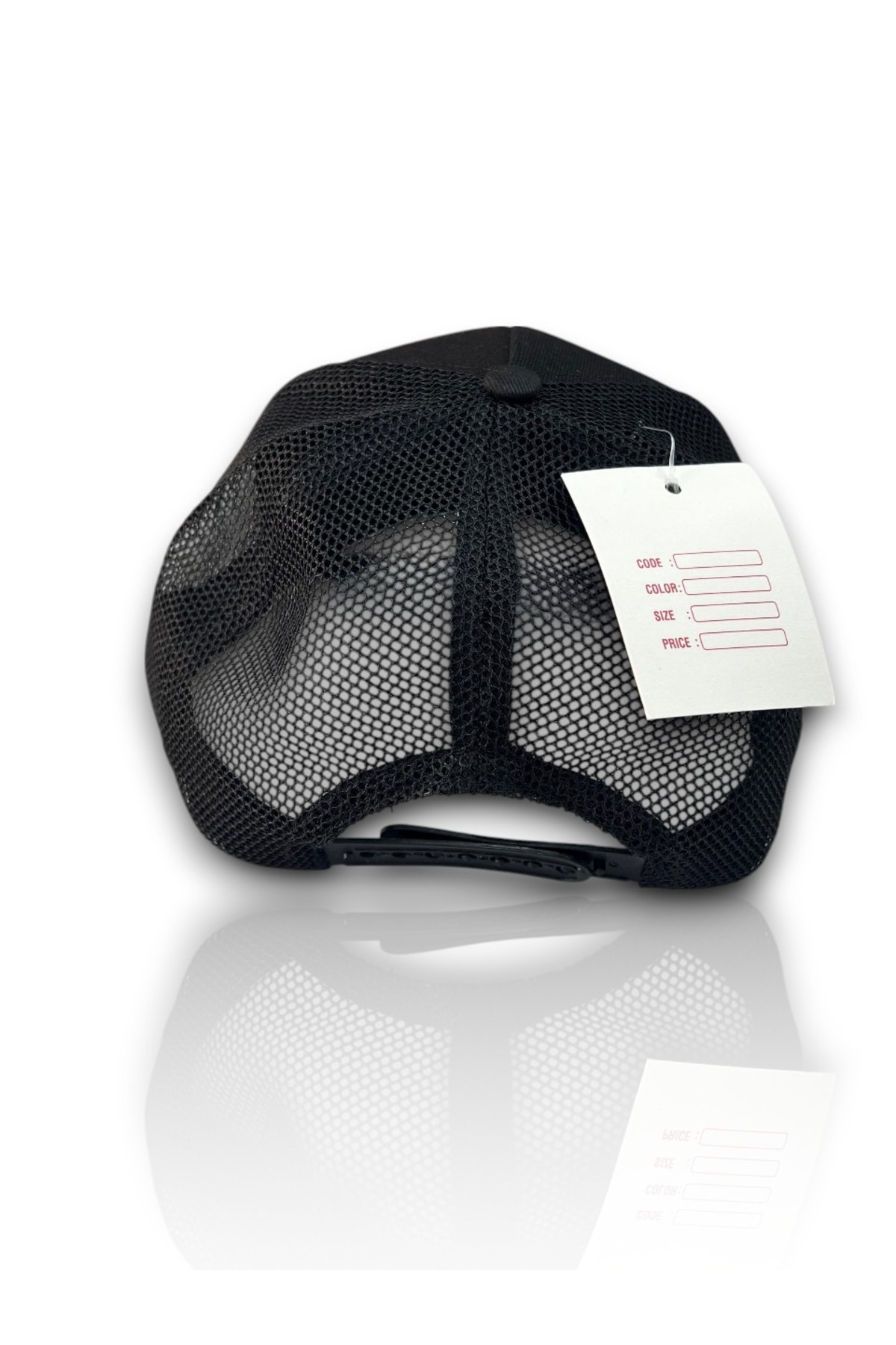 TABANÇORAPLARI Black Panther Cap Panter Figürlü arkası FİLELİ Unisex Siyah Şapka görsel 2