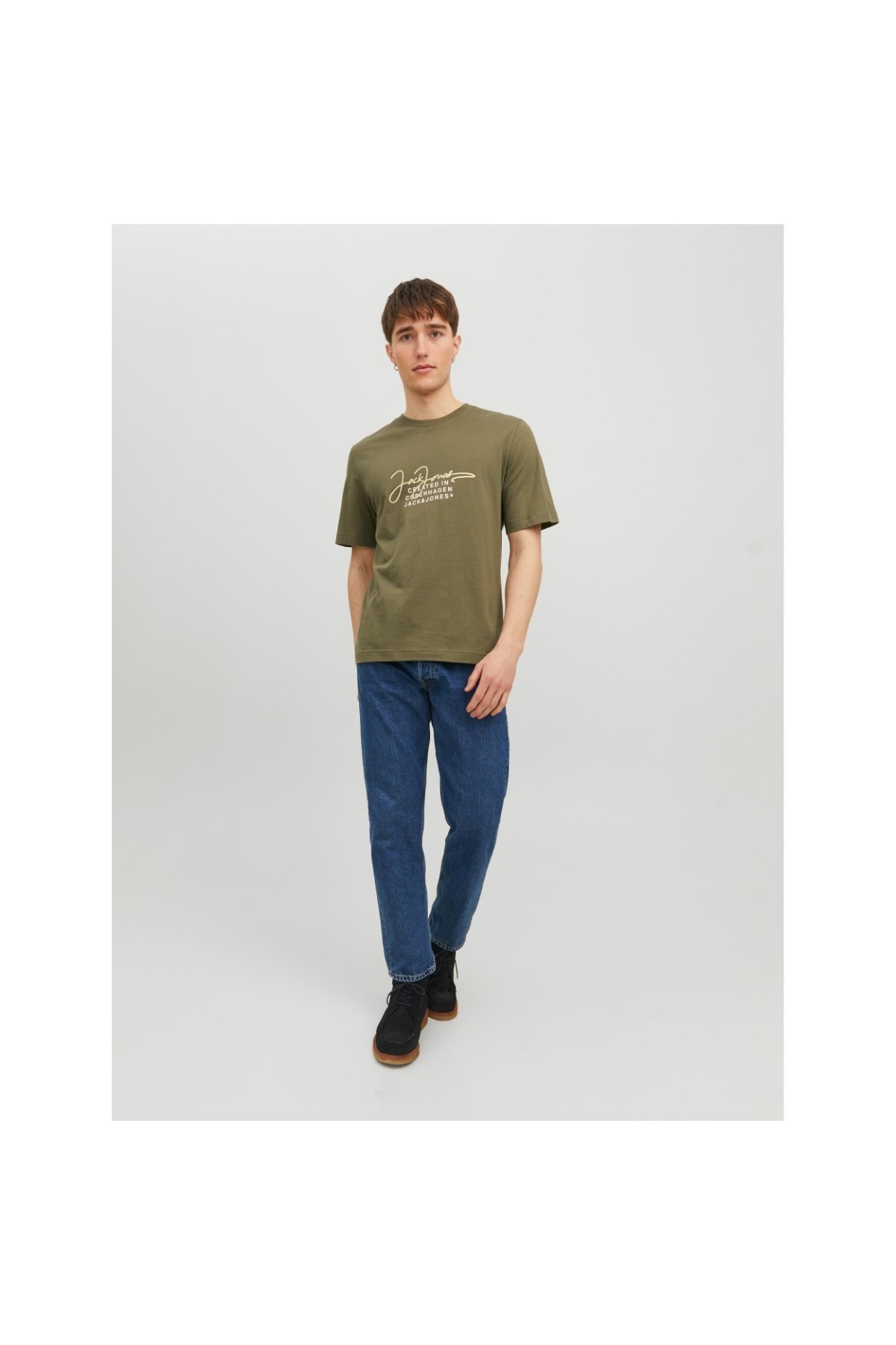 تیشرت مردانه طرح دار آستین کوتاه | جک اند جونز Jack & Jones 12235487 - تصویر 4