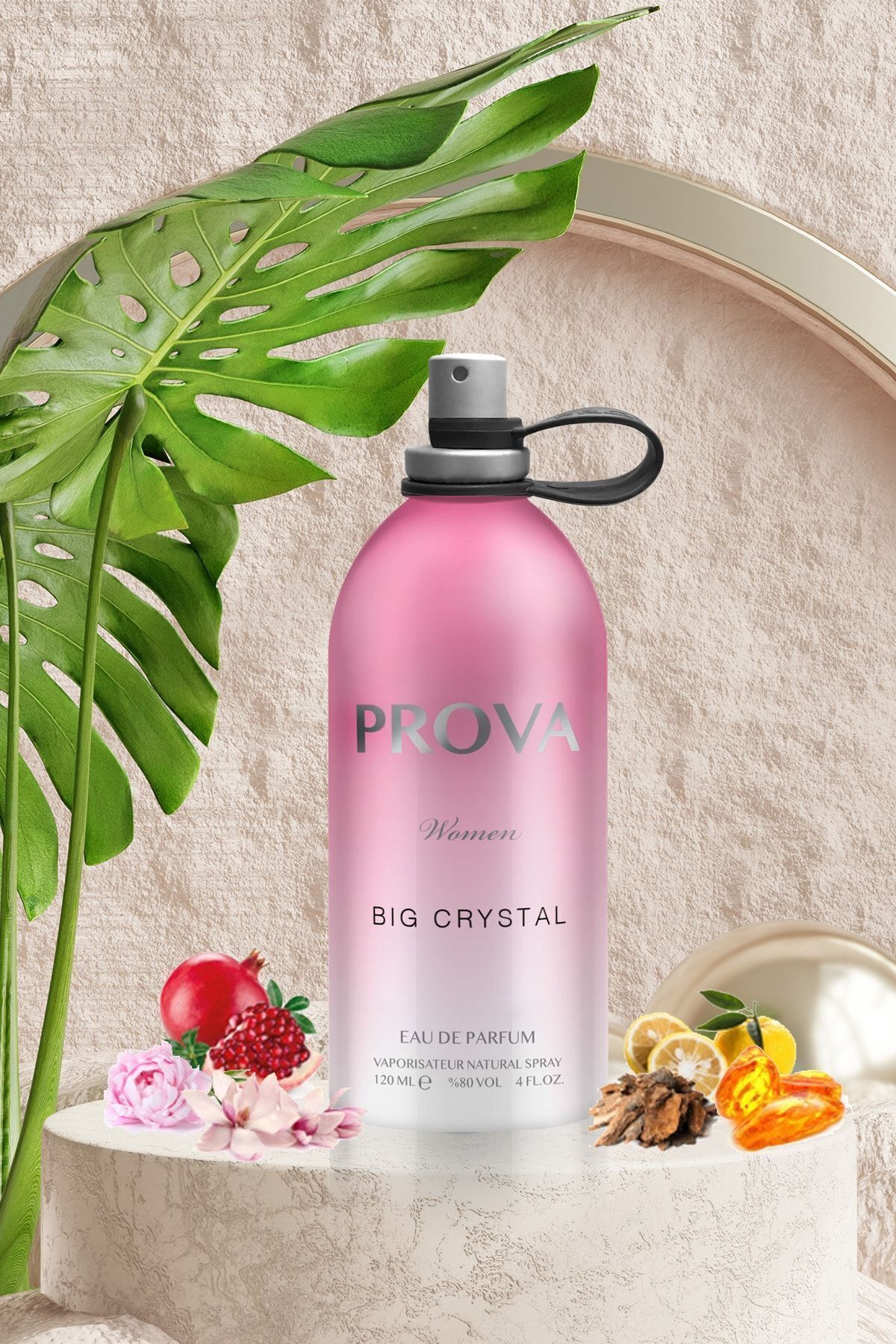 Prova عطر زنانه بیگ کریستال ادپ میوه ای گلدار 120 میلی لیتر