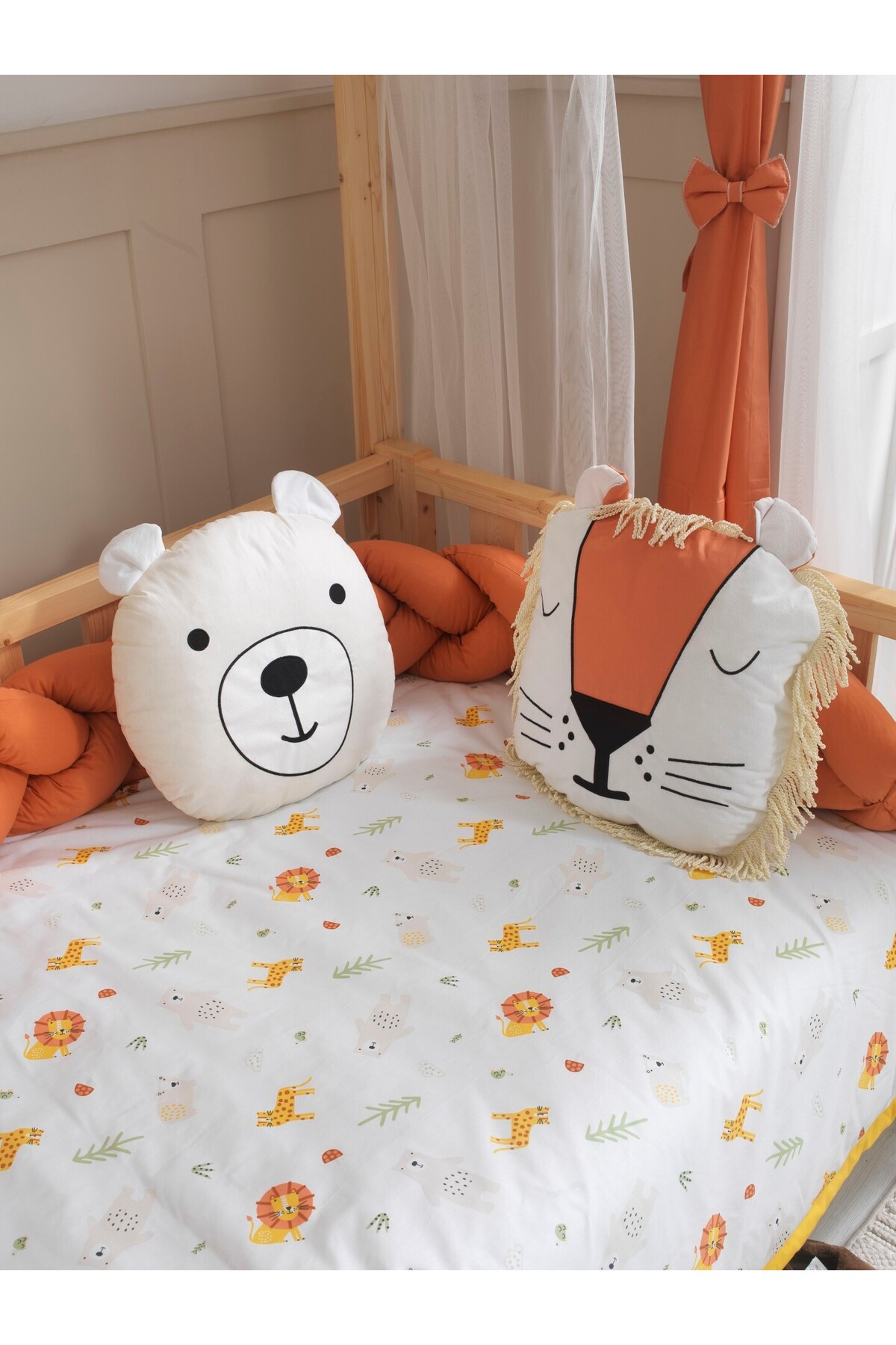 SOFT BABY TEKSTİL Safari Örgü Montessori Uyku Seti fotoğrafı 4 (önizleme)