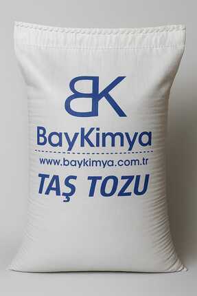 BAYKİMYA Bay Kimya Kokulu (Kokusuzdur) Taş Tozu Beyaz 1 Çuval TEK PAKET 30 Kg