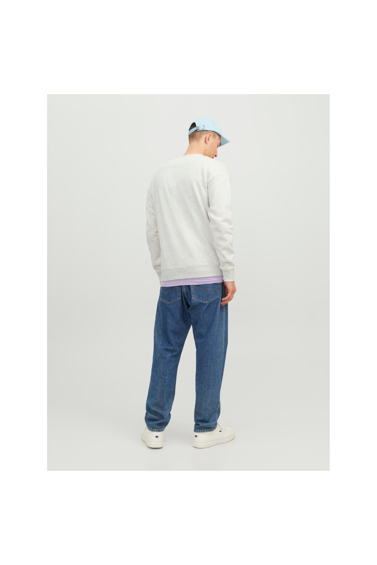 سویشرت مردانه طرح دار آستین بلند | جک اند جونز Jack & Jones 12242366 - تصویر 4