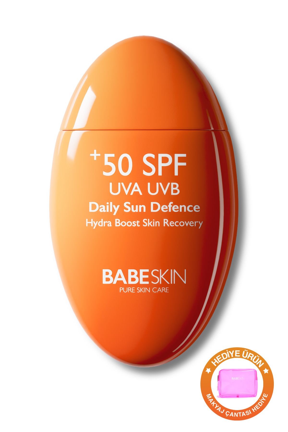 Babeskin Hassas Ciltler Için Yüksek Koruma Ve Nemlendirici Etkili Güneş Kremi Spf 50 , 50 ml