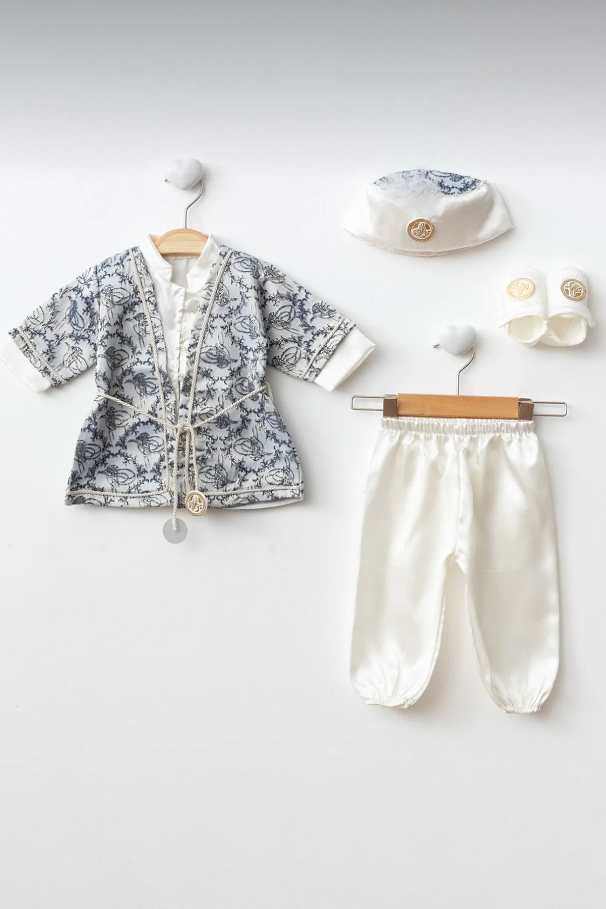 Cherub Baby Erkek Bebek Mevlütlük Şehzade Sünnetlik Sünnet Kıyafeti Erkek Çocuk Hediye Bebek Hediyelik fotoğrafı 2 (önizleme)