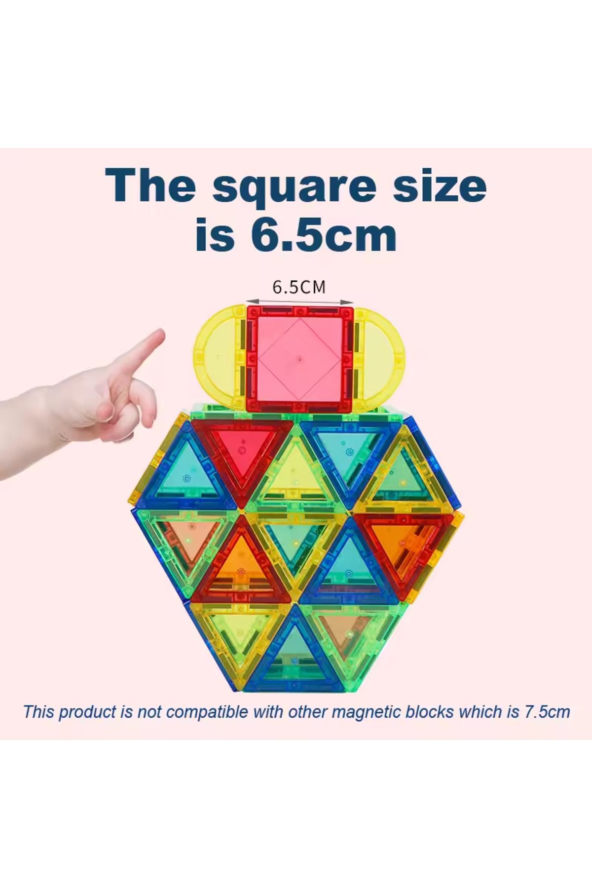 Choice-101pcs With Box Diy Model Designer Construction Magnetic Building Block Toys Set Magnet Block Tiles 5