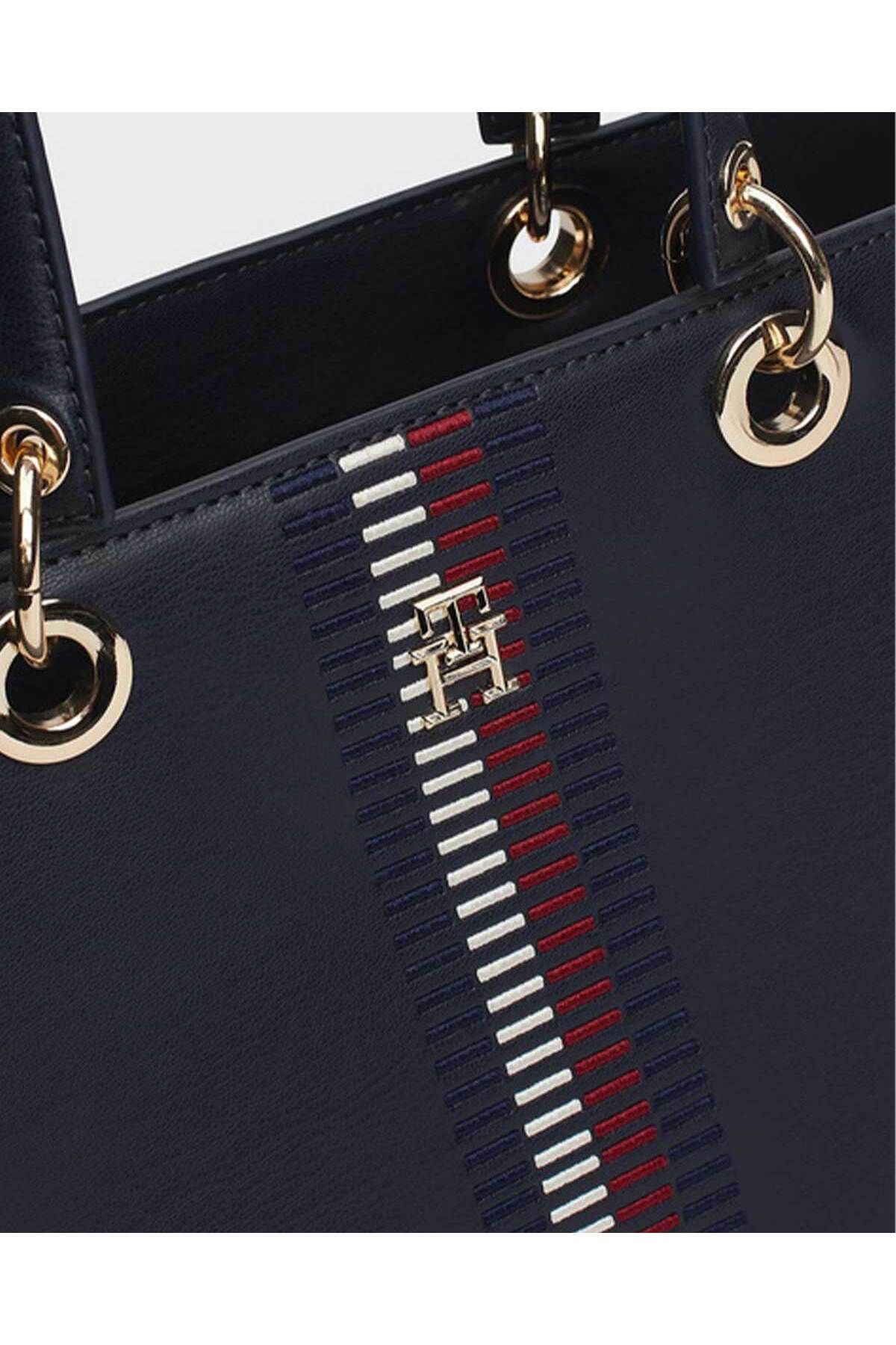 Tommy Hilfiger-Taška s logom - Taška Aw0Aw17112 Model Dw6 4