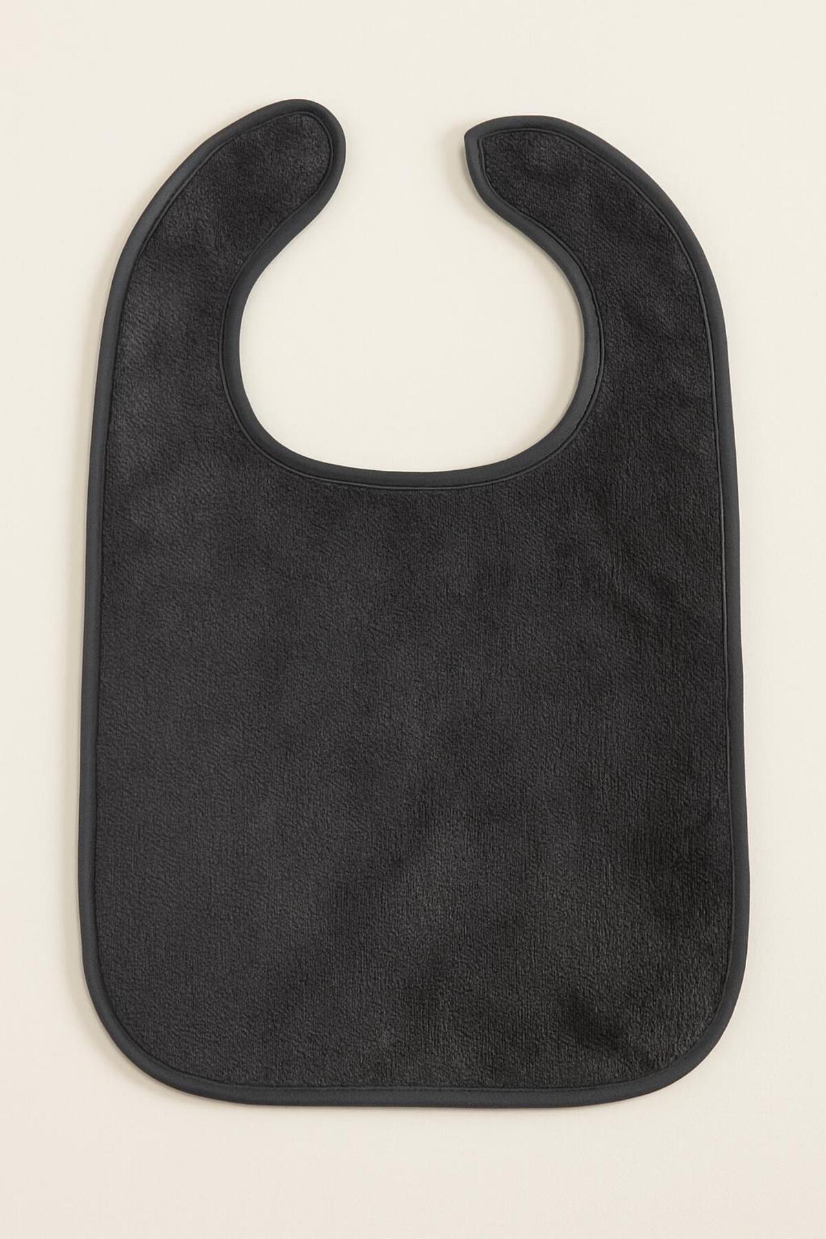 Ender Home Kadife Su Geçirmez 2'li Mama Önlüğü Soft Cırt Bantlı Çocuk Önlük fotoğrafı 2 (önizleme)