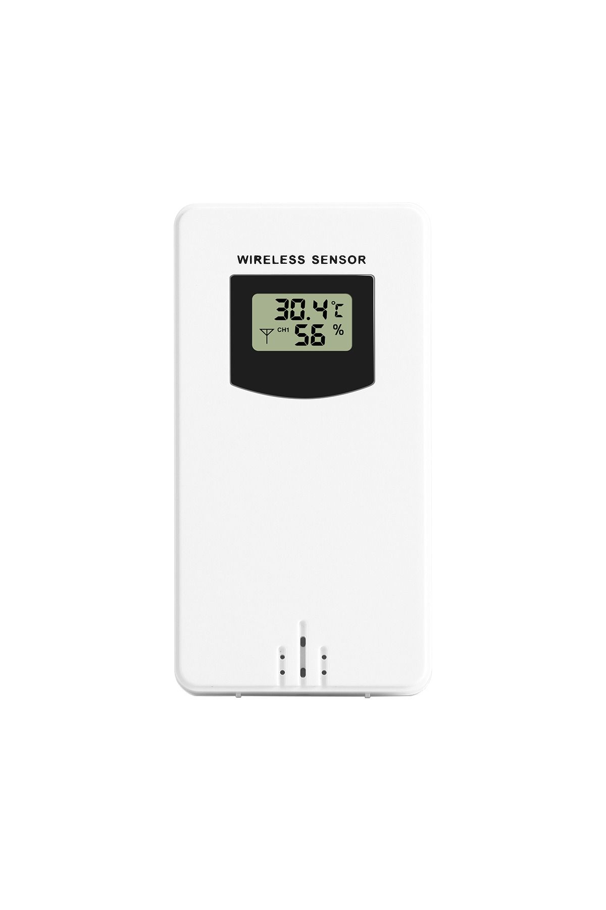 Choice-White Sensor Temperature Humidity Wireless Sensor Meter Hygrometer Electronic Digital Thermometer In 1