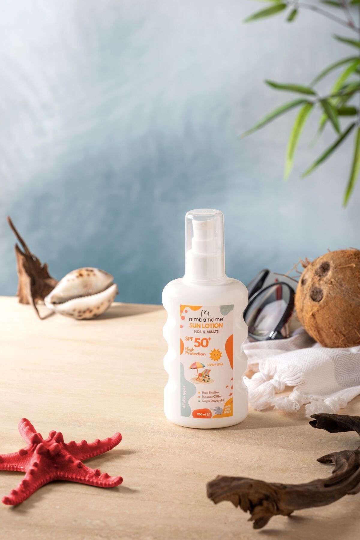 Güneş Koruyucu Losyon 50 Spf 200 ml — NBea-063 — تصویر 5 از 6