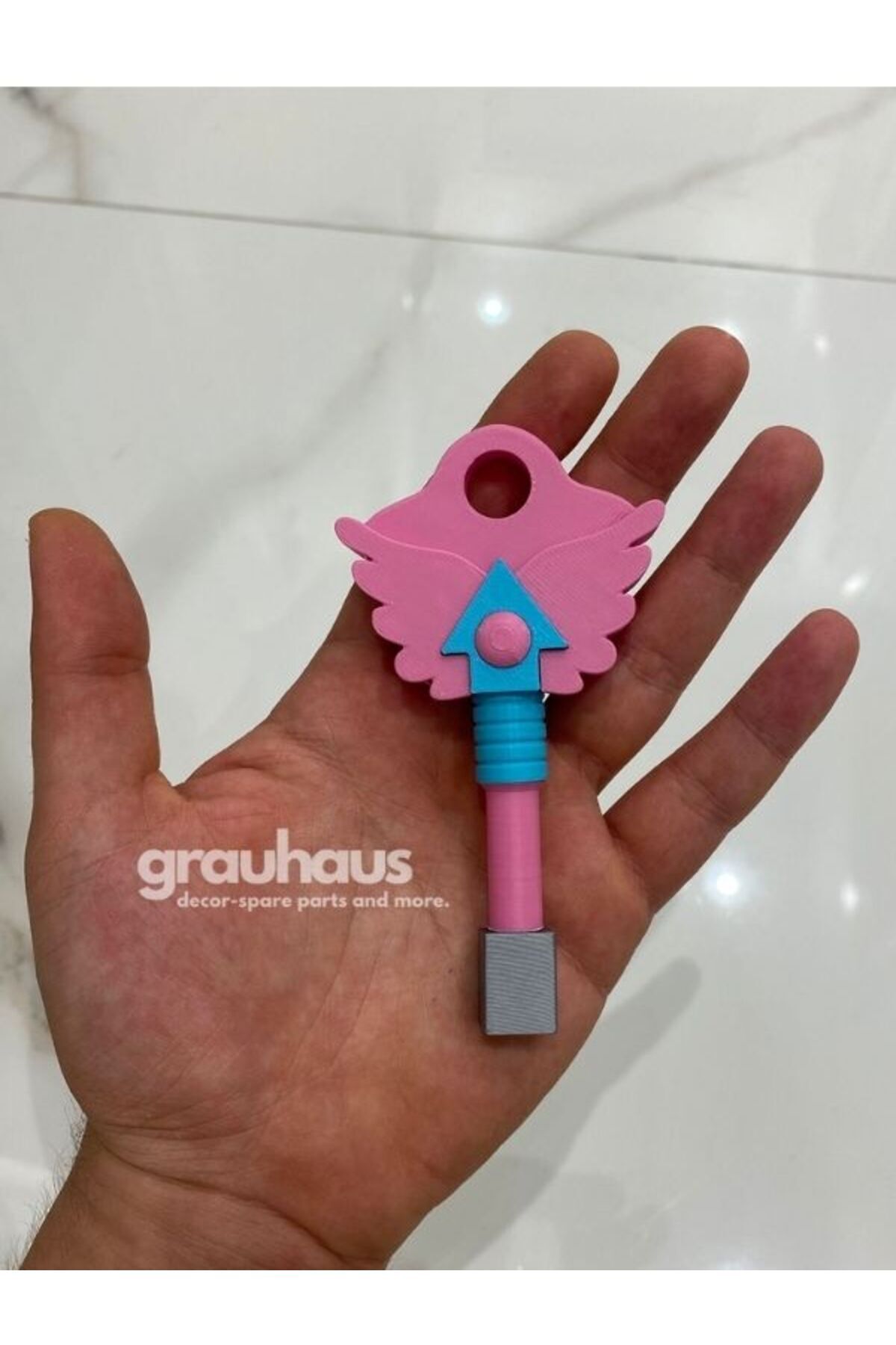 GRAUHAUS-Squid Game 3 Hide-And-Seek 3-Key Set Square Round Triangle Game Set 7