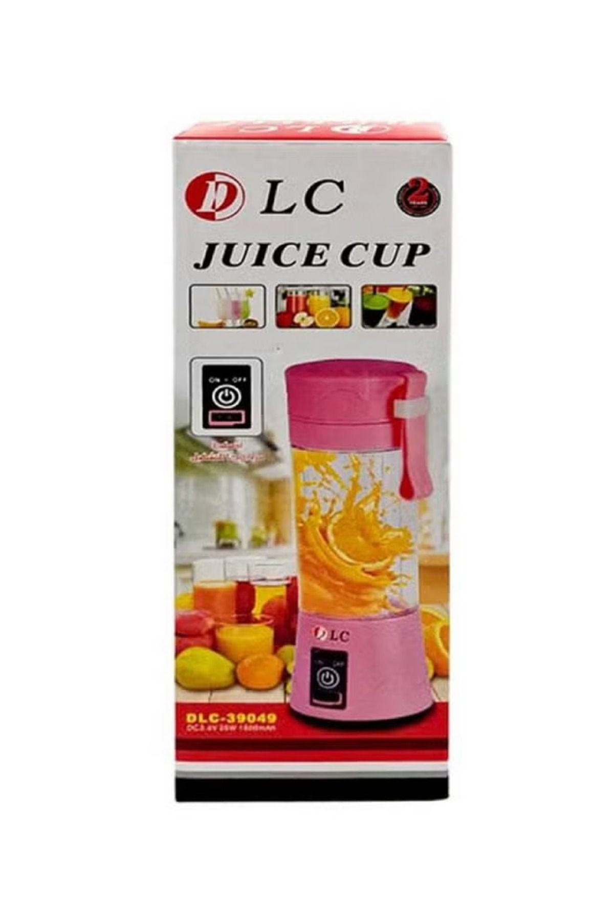 DLC-خلاط عصير محمول وقابل لإعادة الشحن من DLC بحجم شخصي، سعة 380 مل، قوة 25 وات، DLC-39049 3