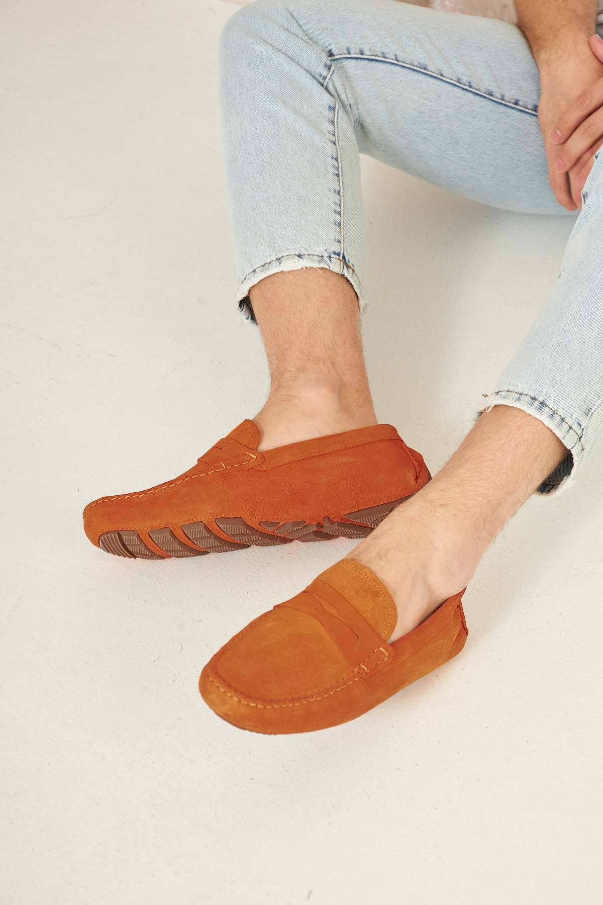 Pegia-Γνήσια Suede Ανδρικά Παπούτσια Loafer 500901 4