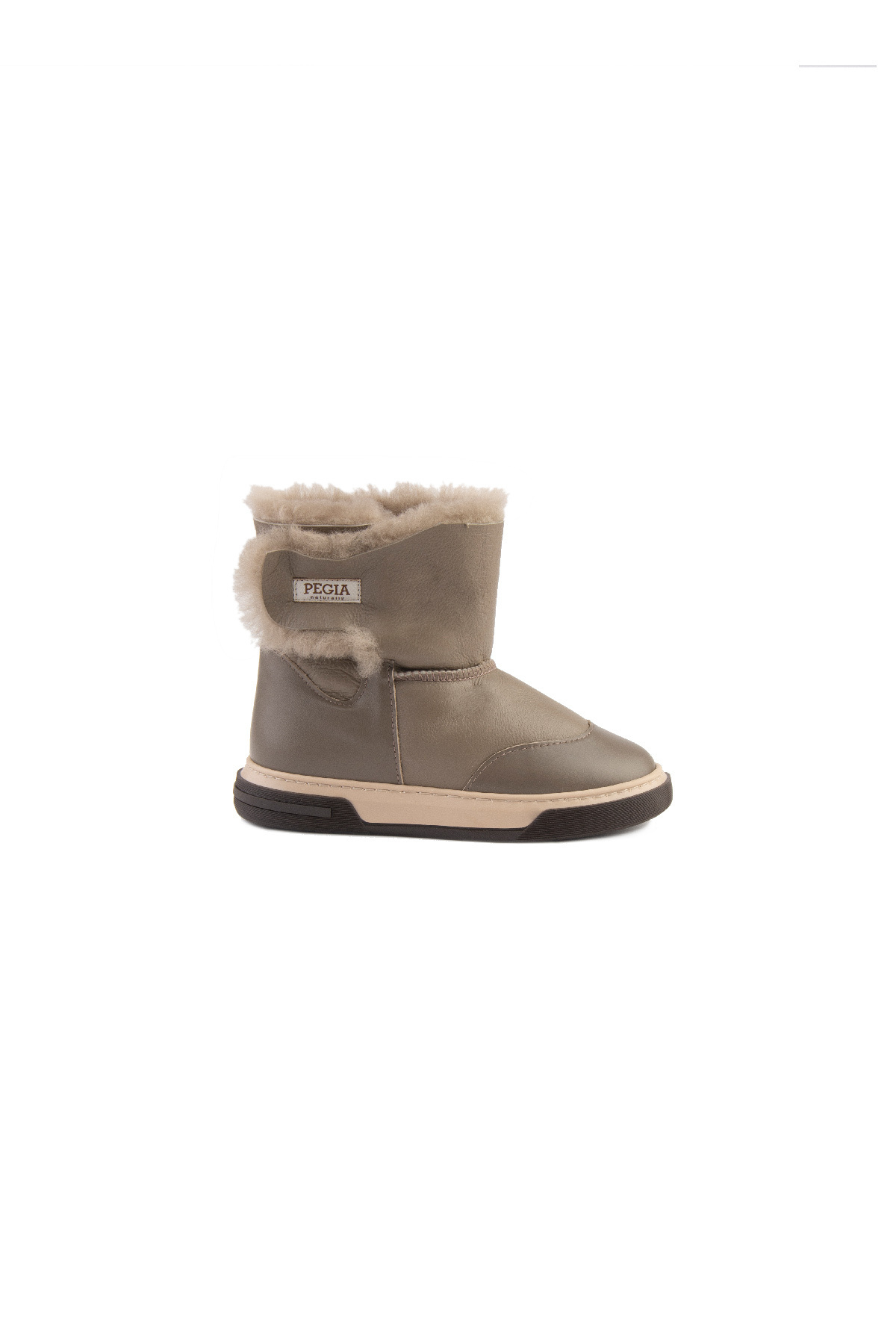 Pegia-Children's Boots with Fur Inside and Velcro 186061 1