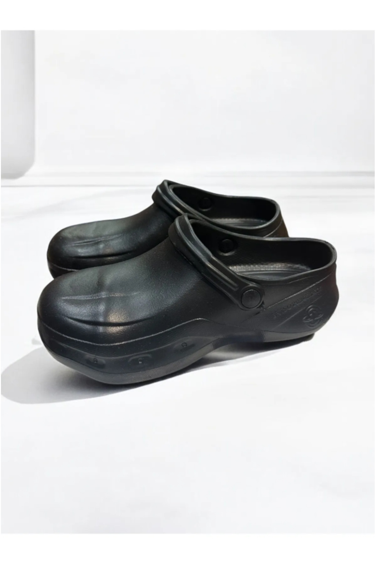 SHOUGO-Invoiced Sabo Slippers- Doctor Nurse Slippers Cook Kitchen Slippers Steel Toe 8
