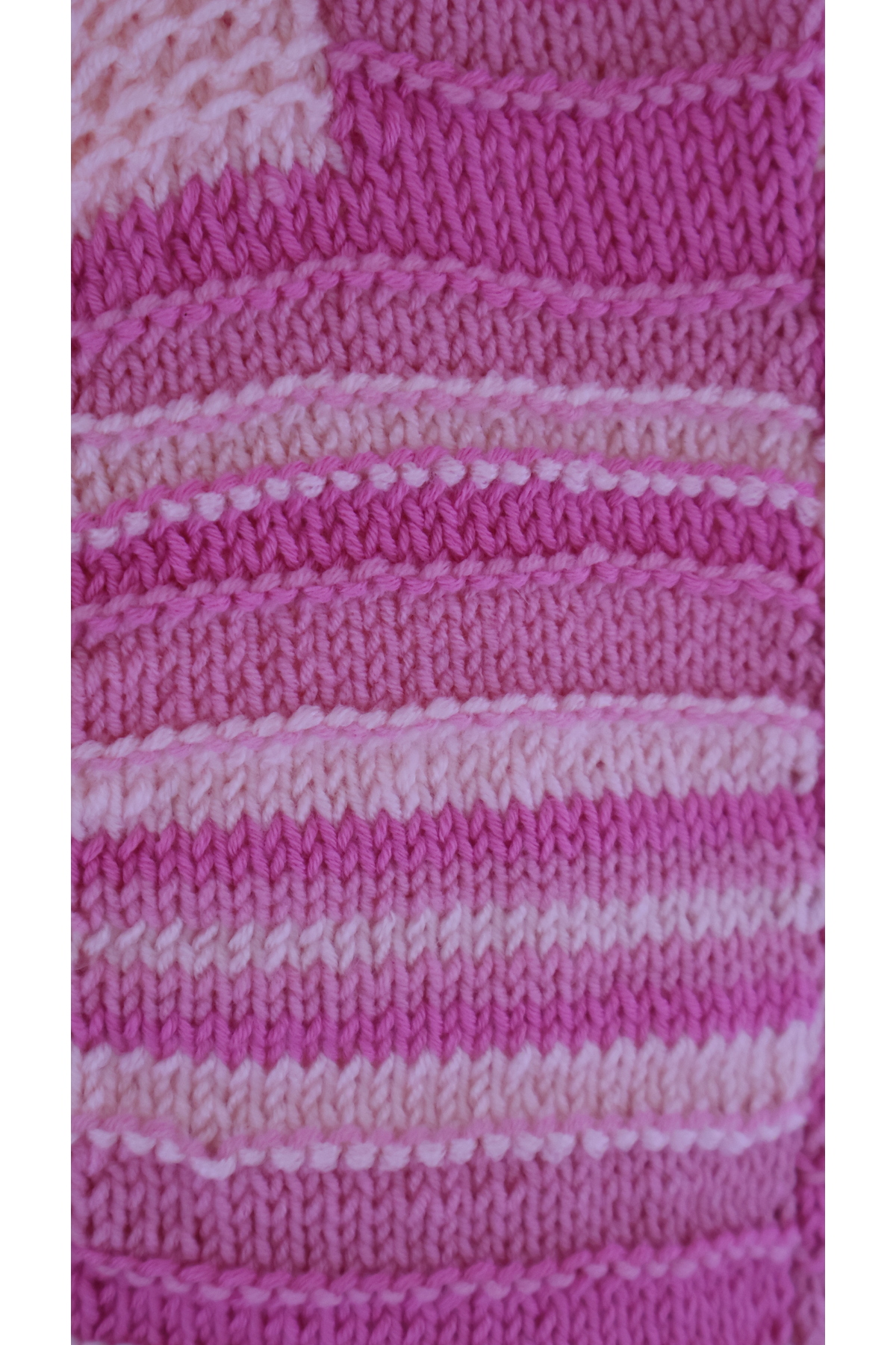 Mersin Alzheimer Derneği Pembe Tonlarında Çiçek Desenli Kız Çocuk 3-6 ay El Örgüsü Yelek 32*26 cm fotoğrafı 6 (önizleme)