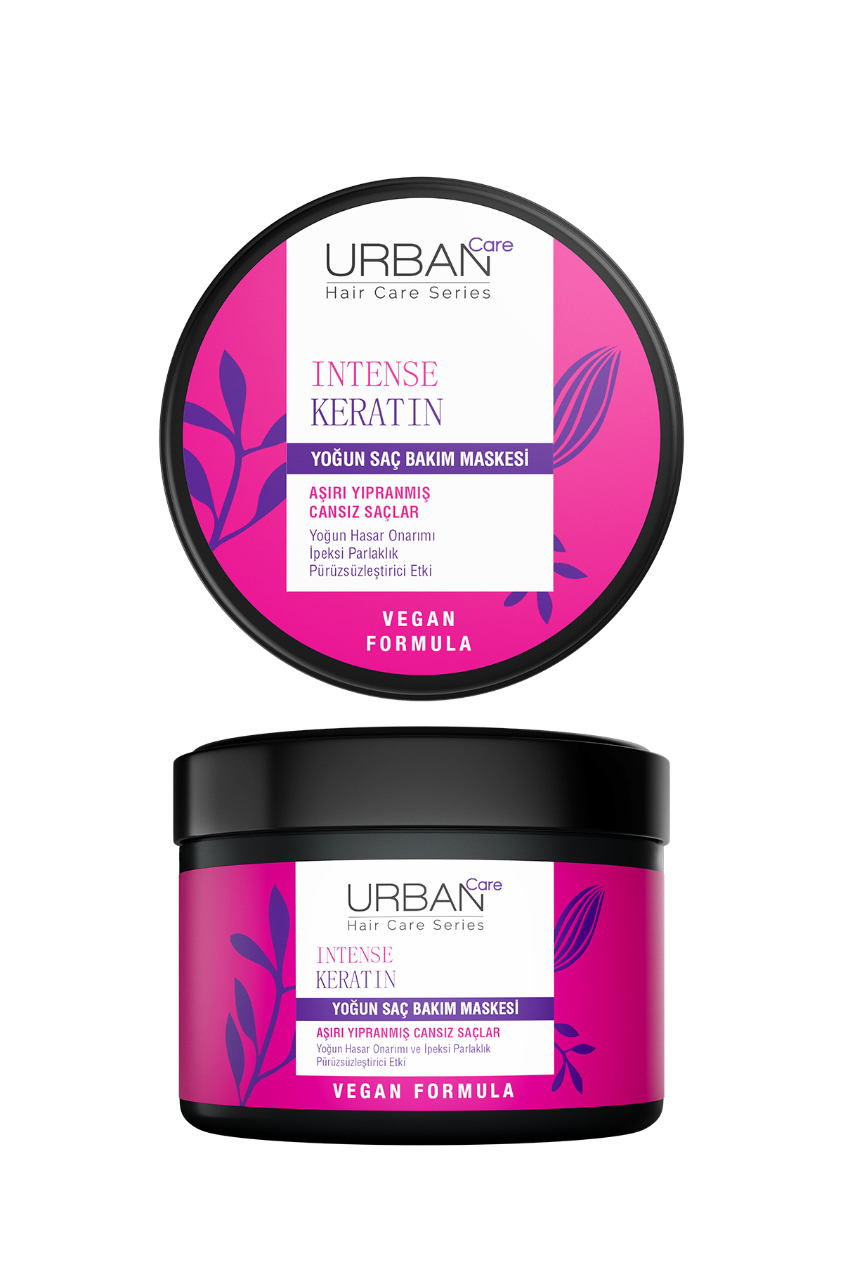 Intense Keratin Aşırı Yıpranmış Saçlara Özel Yoğun Saç Bakım Maskesi 230 Ml-vegan — 8680690707834 — تصویر 2 از 3