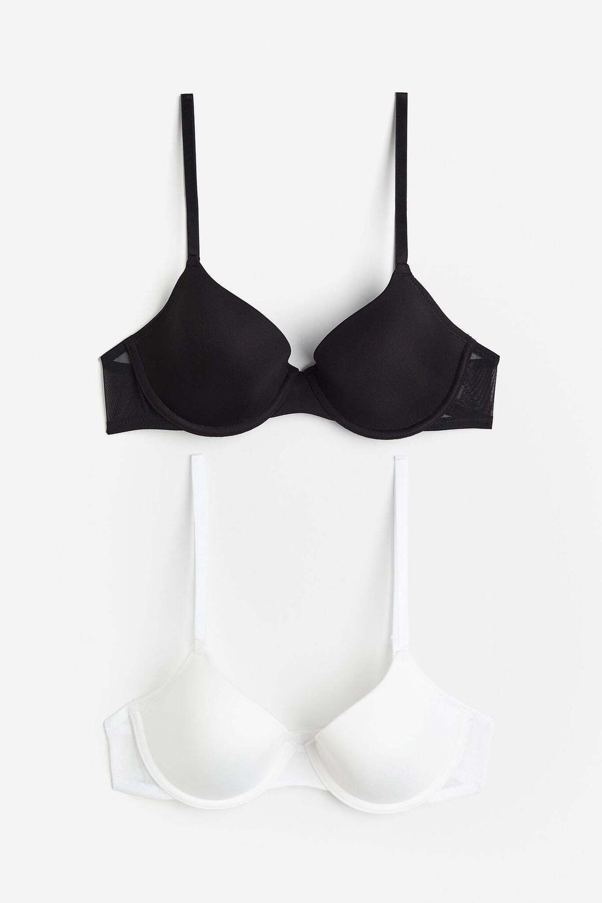 H&M 2-pack padded underwired bras