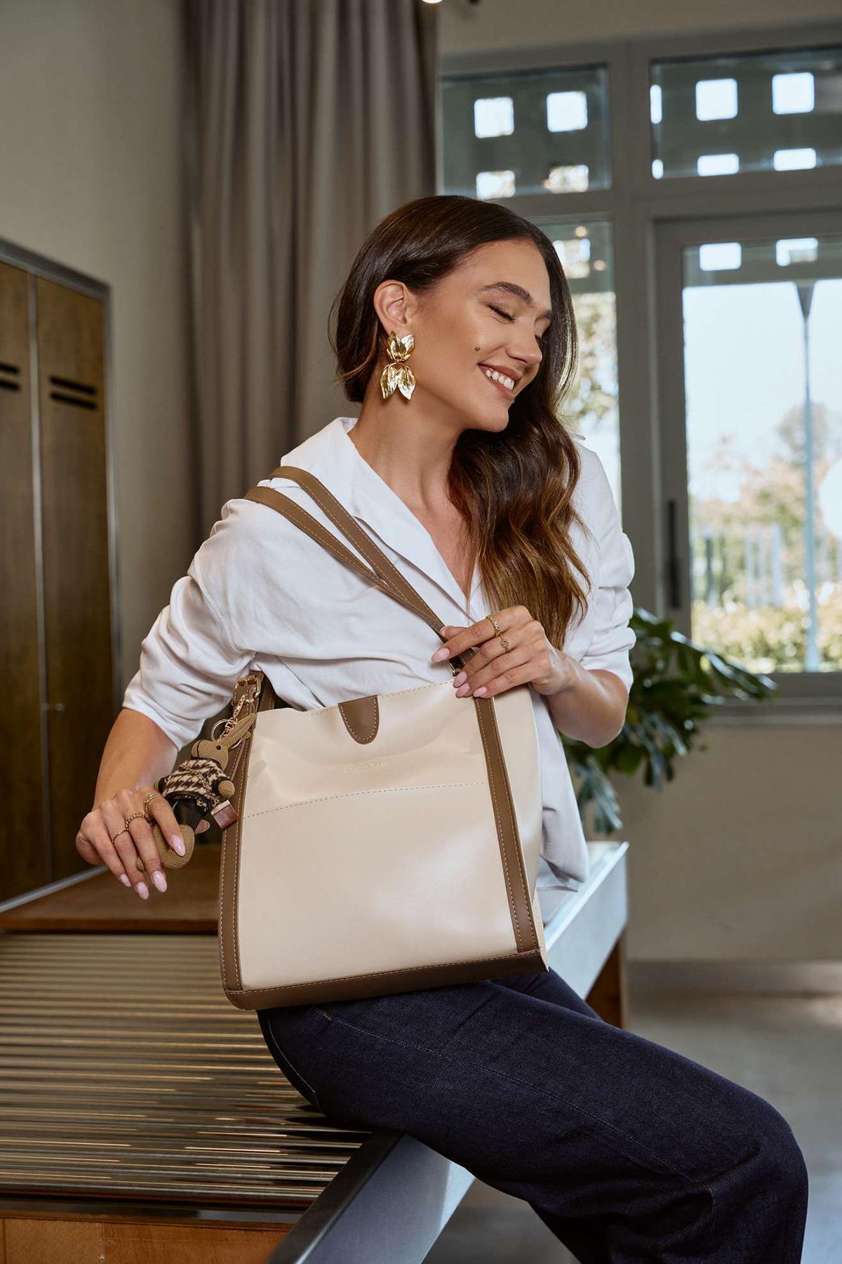 Lucky Bees-Hand- und Umhängetasche für Damen – bequemes Design 2