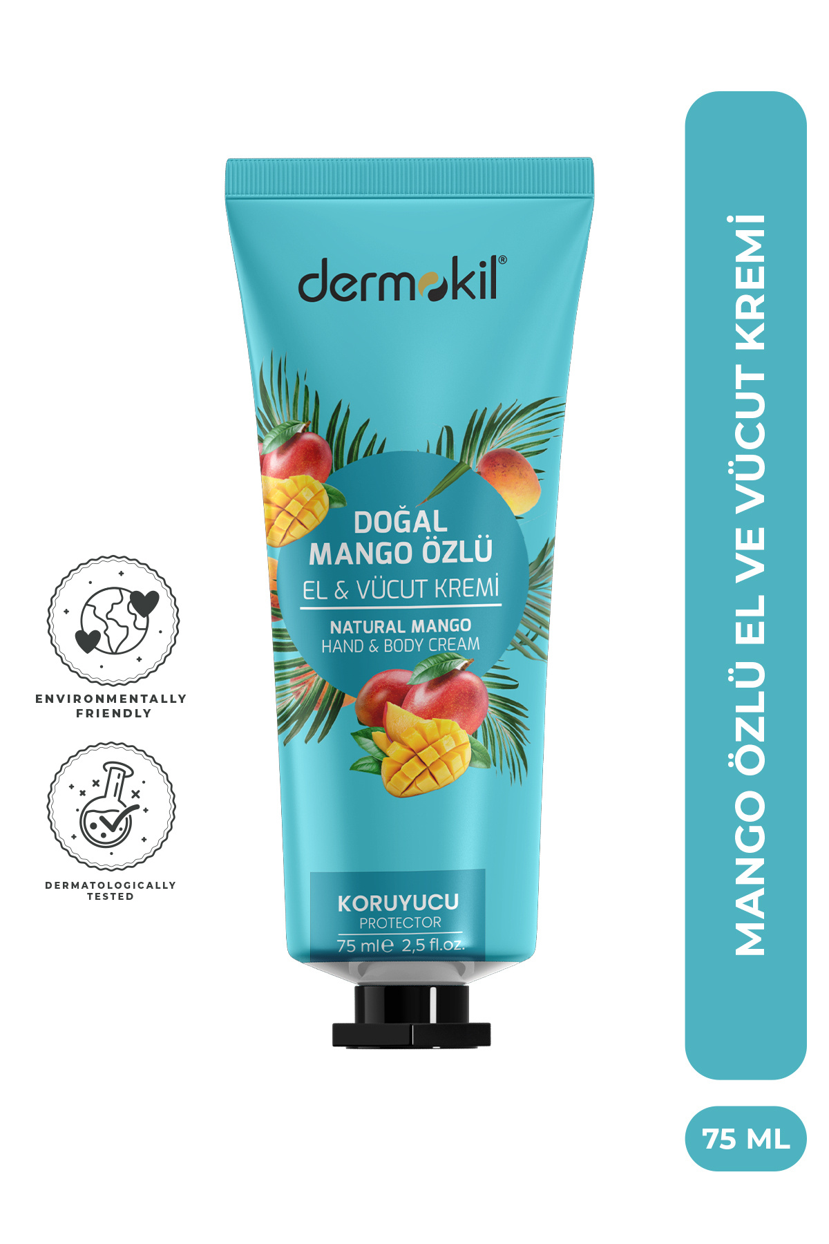 Dermokil Doğal Mango Özlü El ve Vücut Kremi 75 ml
